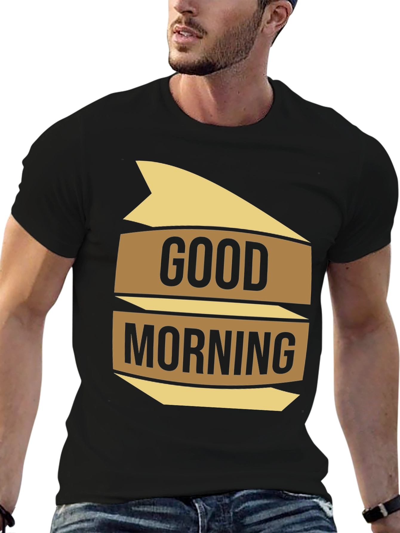Good Morning Graphic T-Shirt - Casual Style
