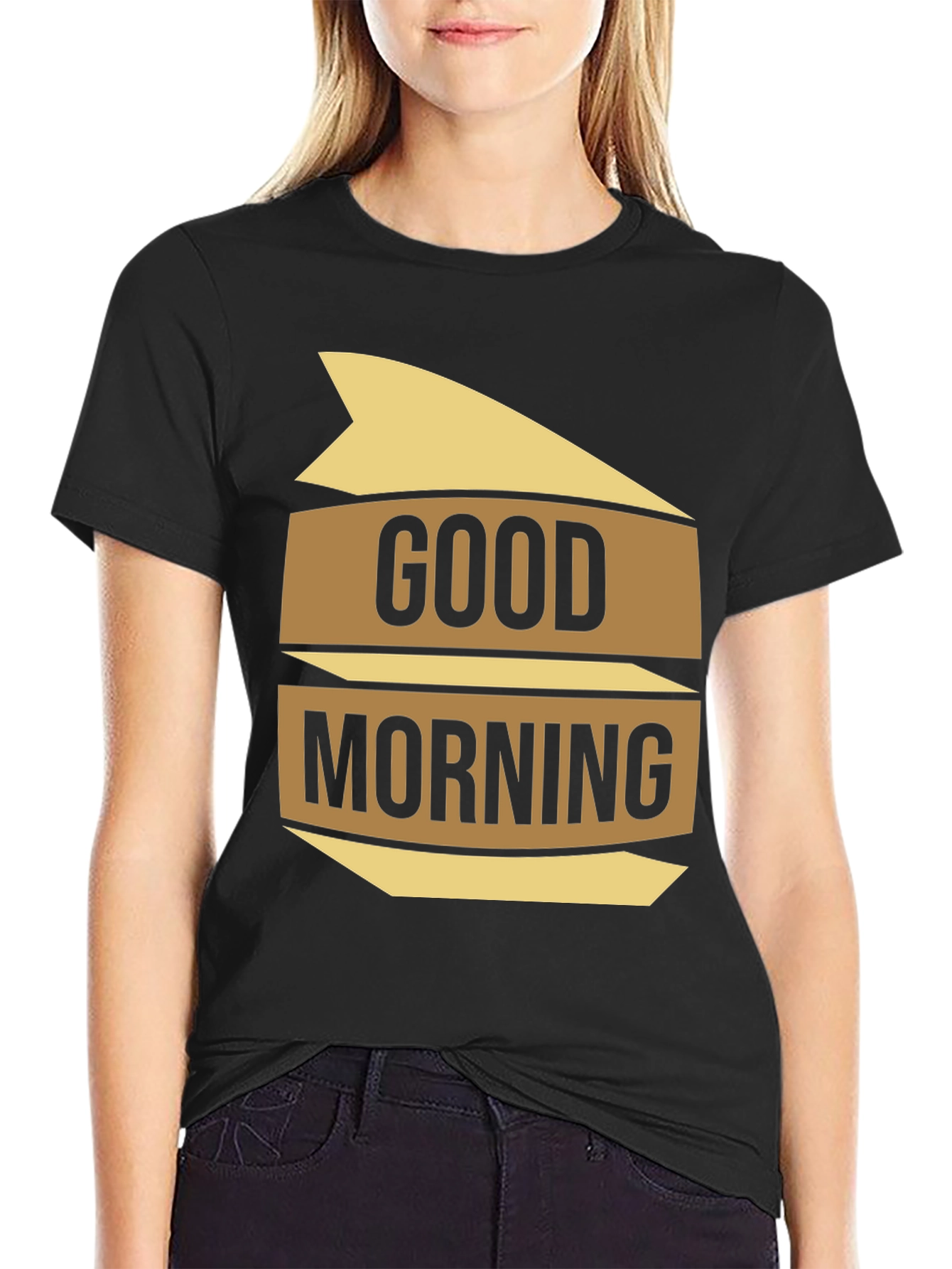 Good Morning Graphic T-Shirt - Casual Style