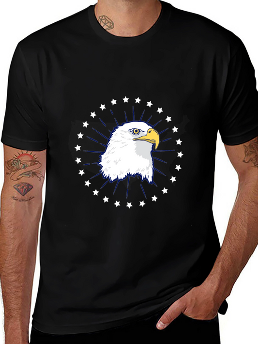 Eagle Graphic Tee - Patriotic American Style