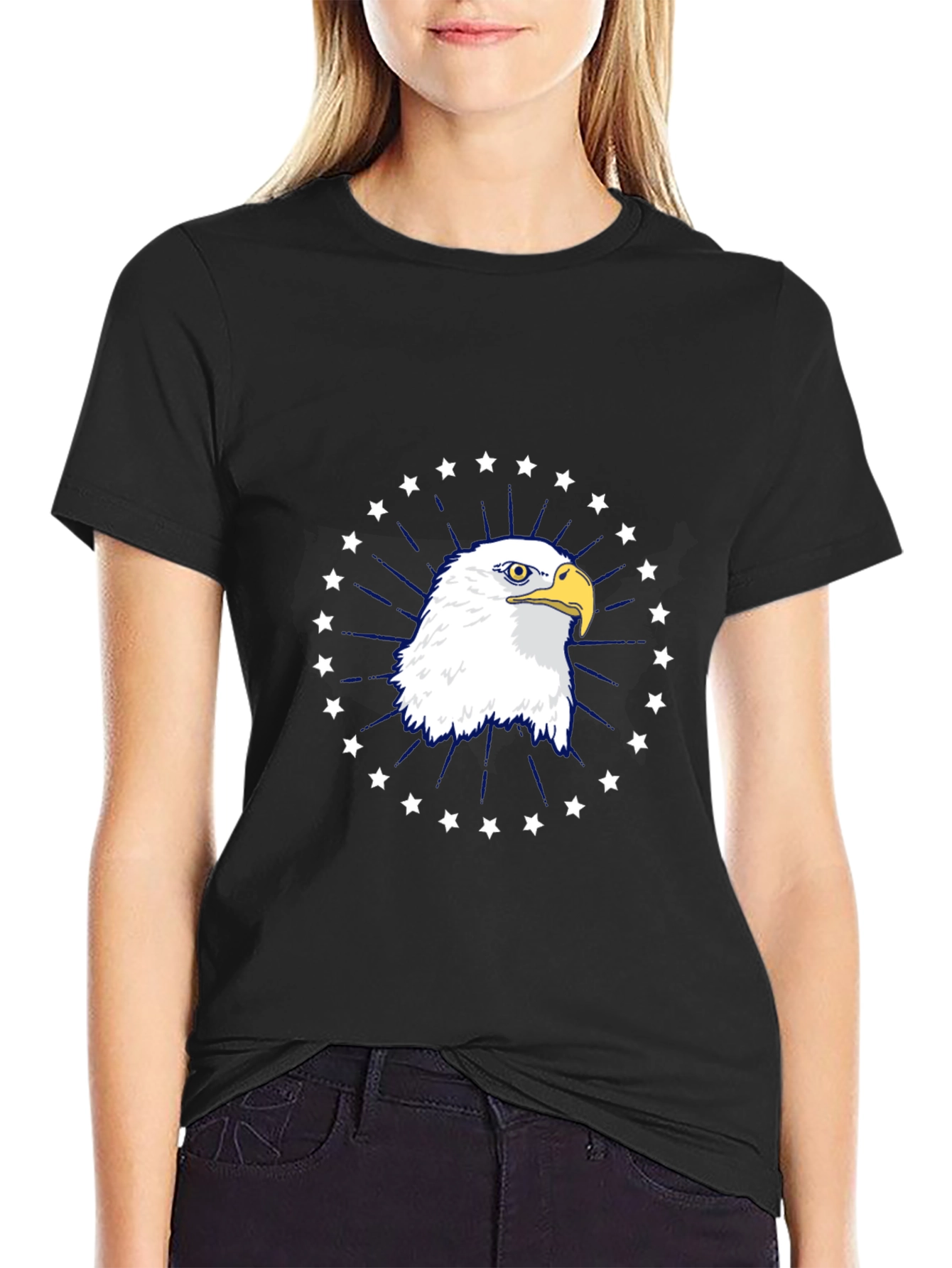 Eagle Graphic Tee - Patriotic American Style