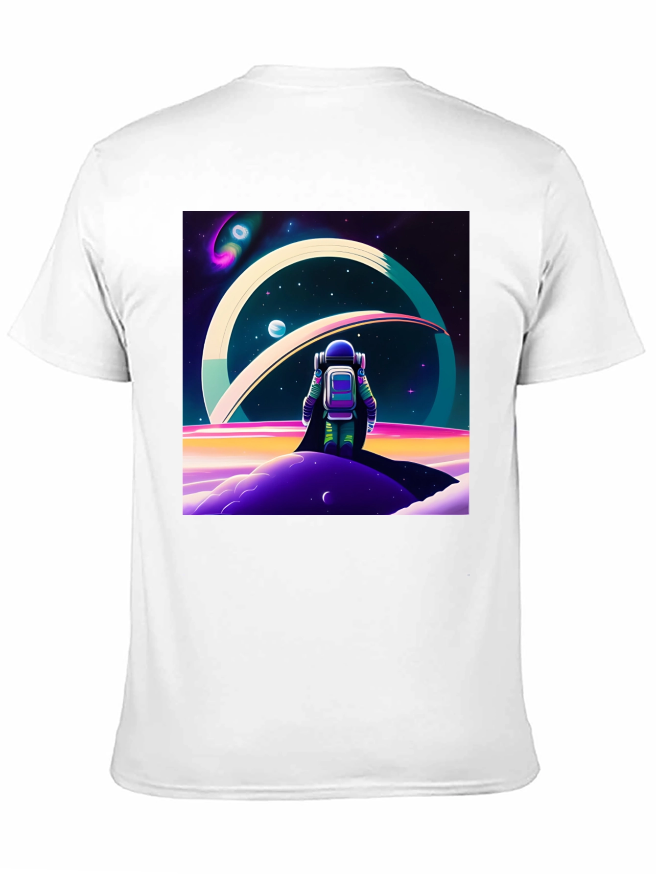 Astronaut Outer Space T-Shirt - Graphic Tee