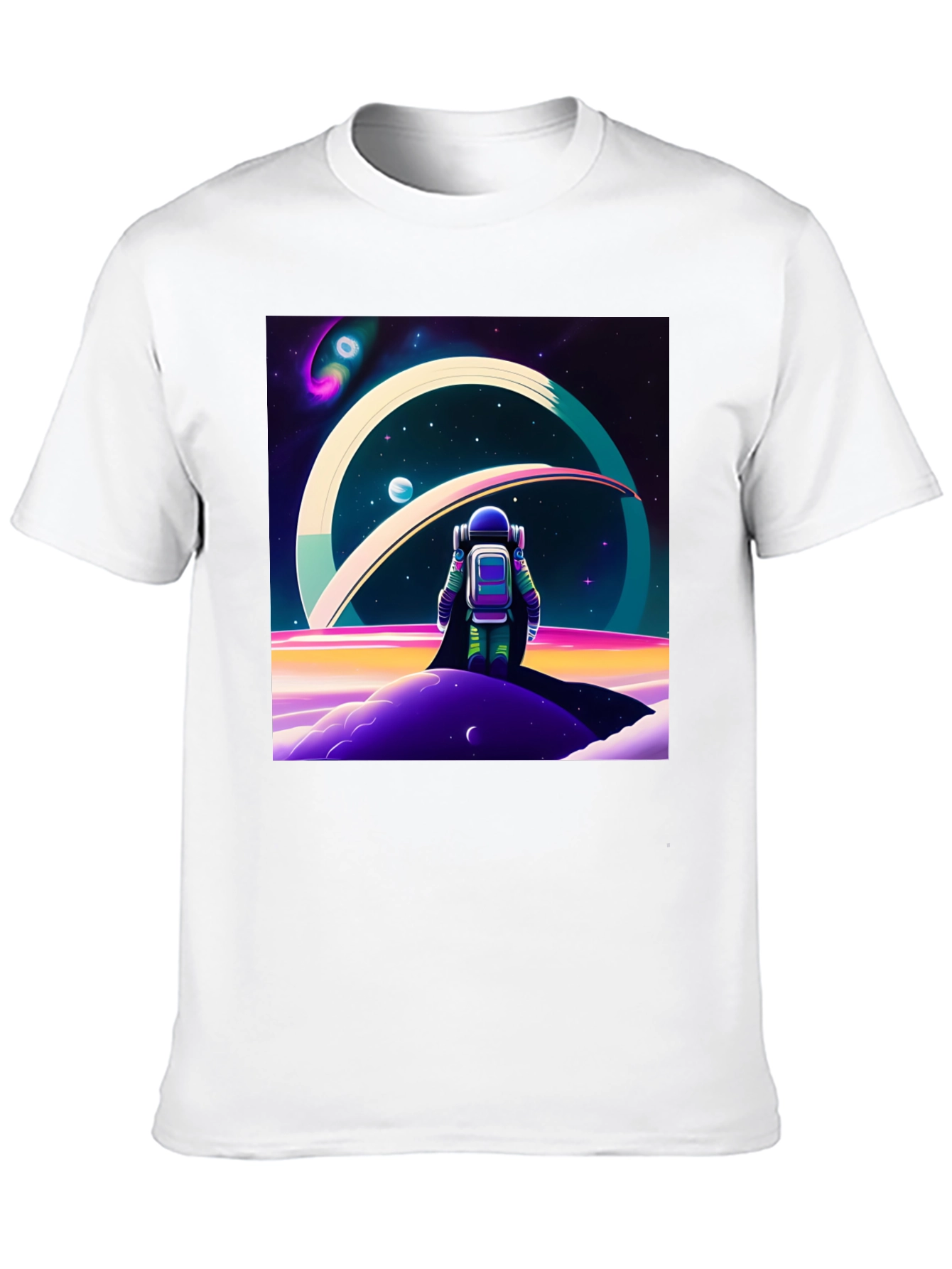 Astronaut Outer Space T-Shirt - Graphic Tee