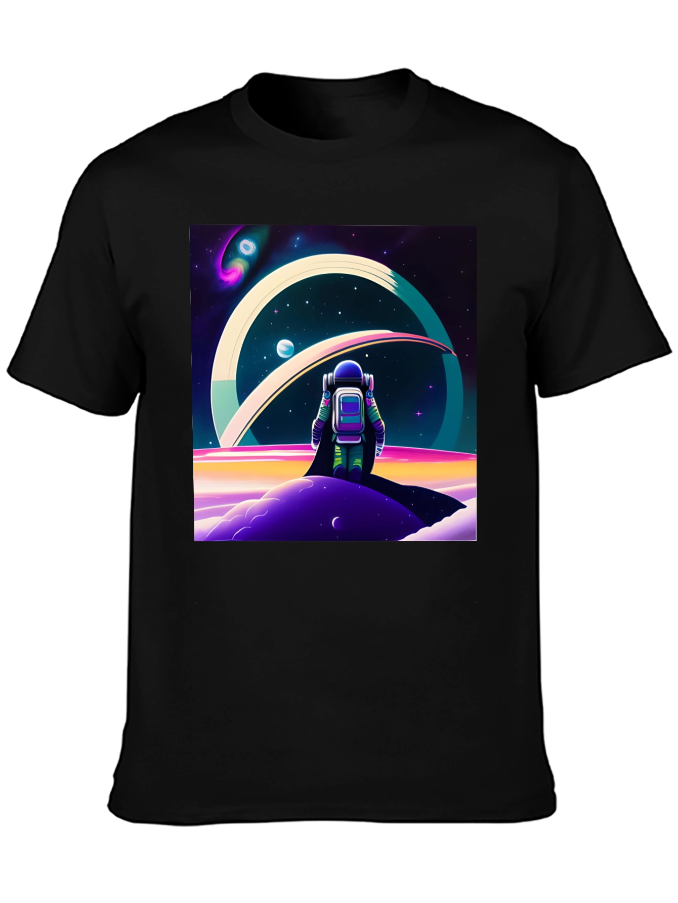 Astronaut Outer Space T-Shirt - Graphic Tee