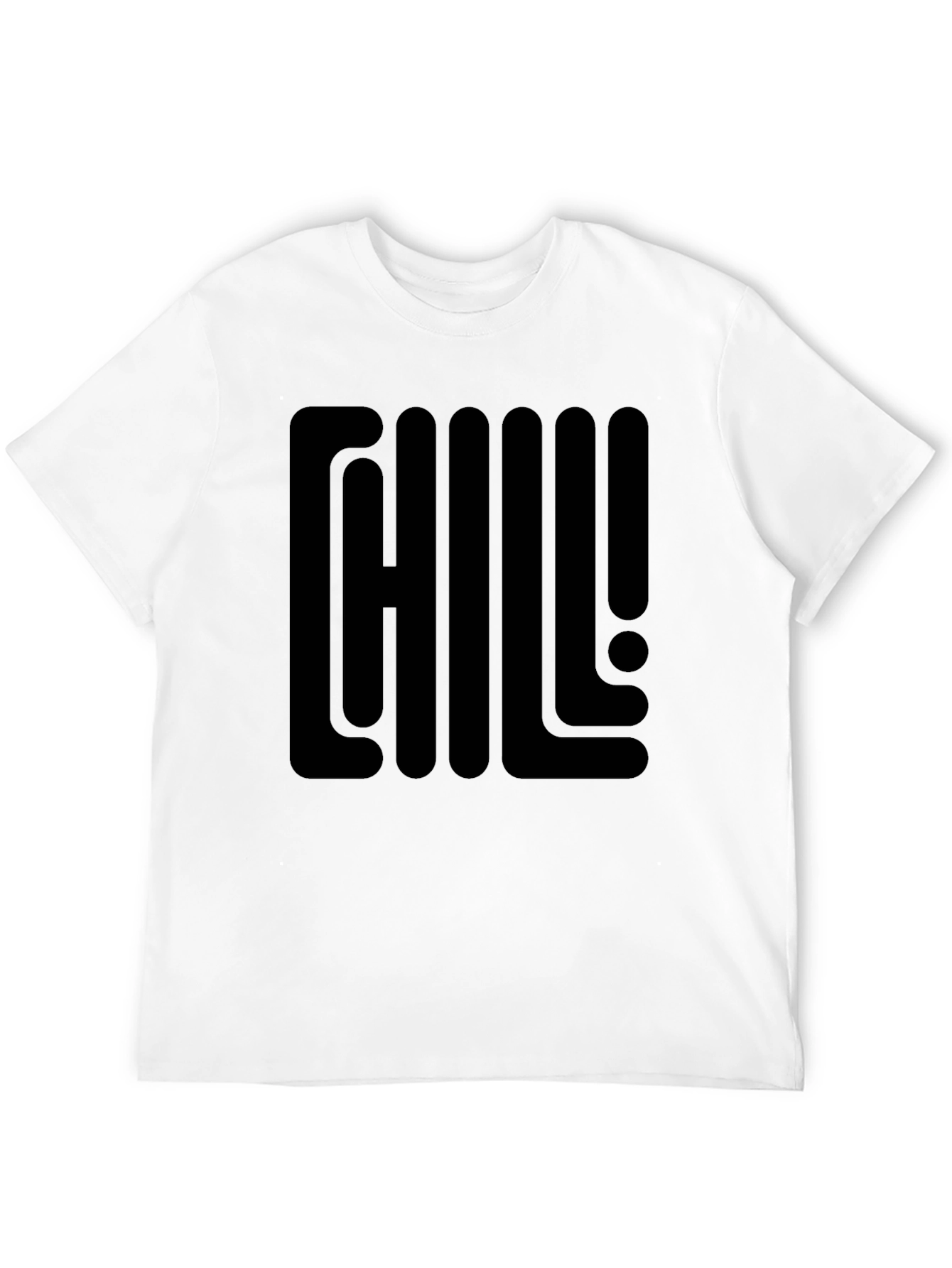 Chill Out Graphic Tee - Mens Black T-Shirt
