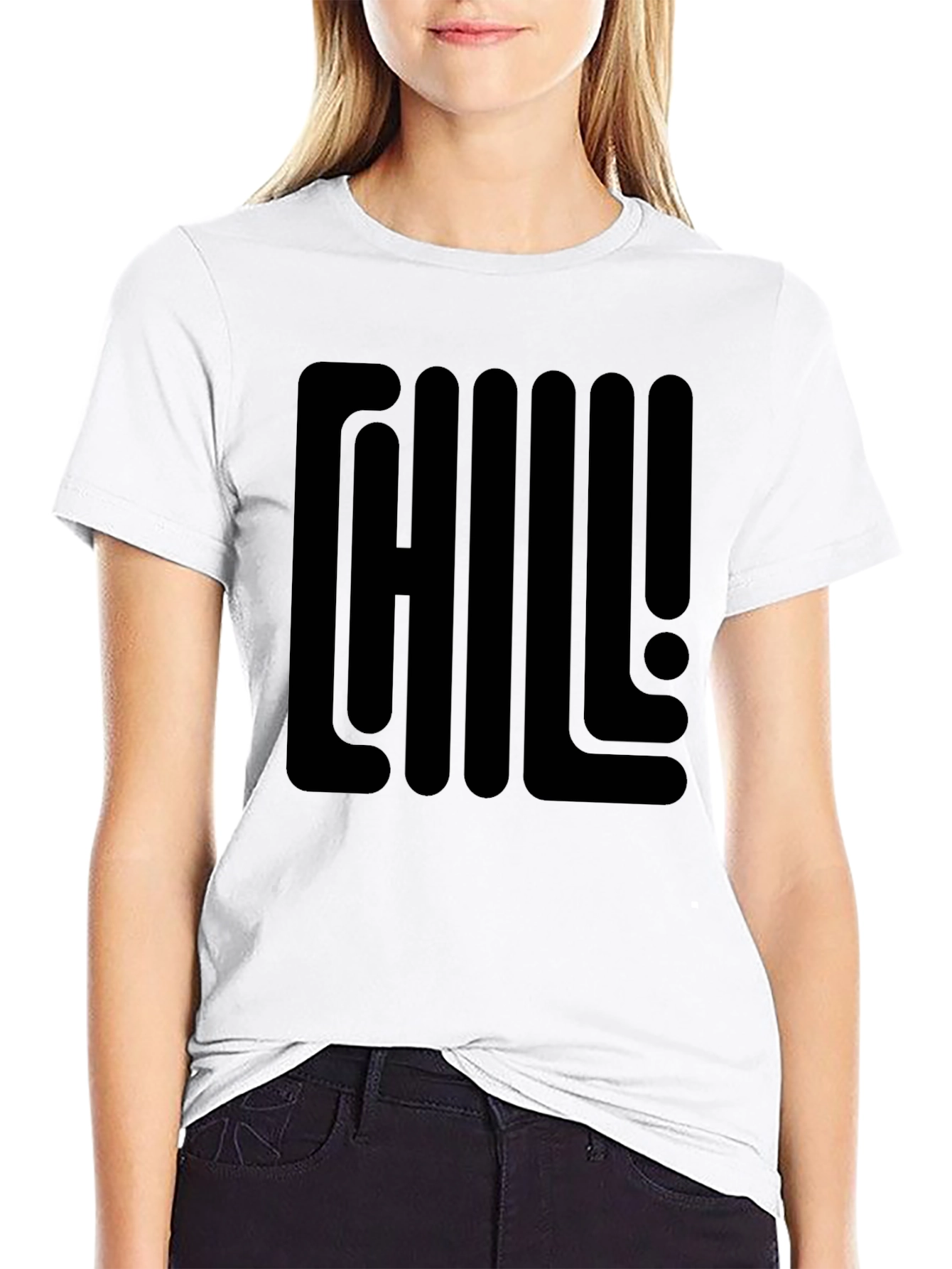 Chill Out Graphic Tee - Mens Black T-Shirt