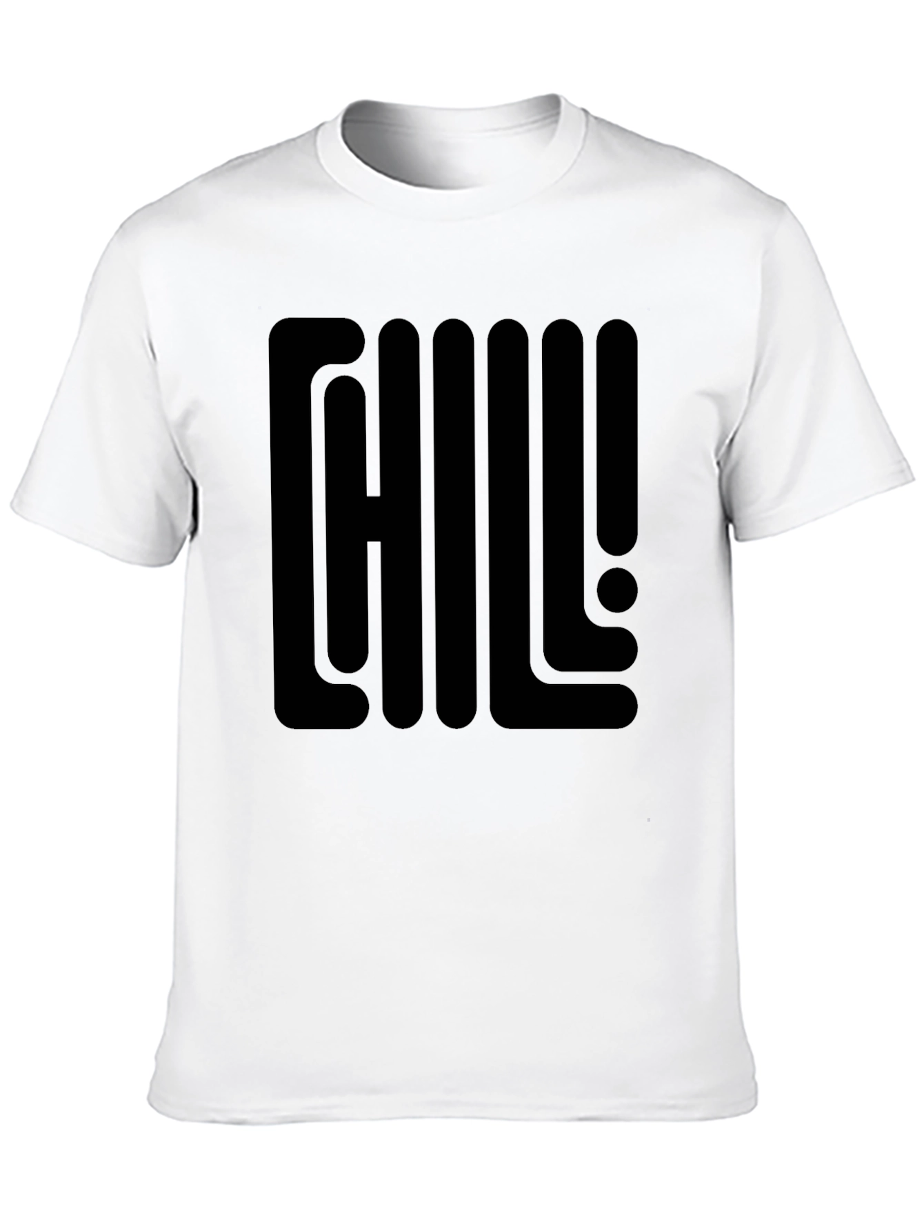Chill Out Graphic Tee - Mens Black T-Shirt