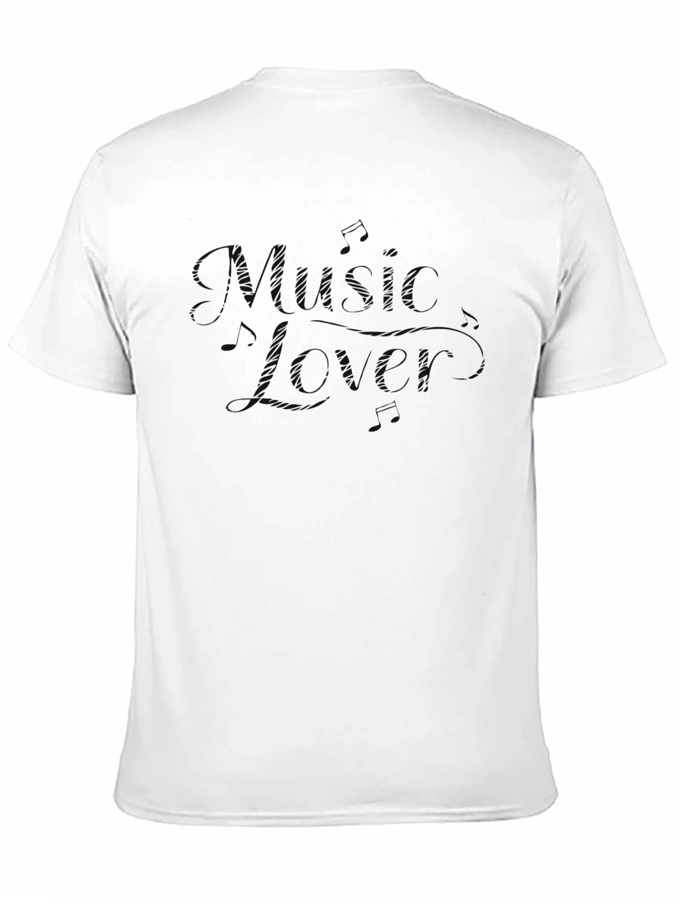 Music Lover Black T-Shirt
