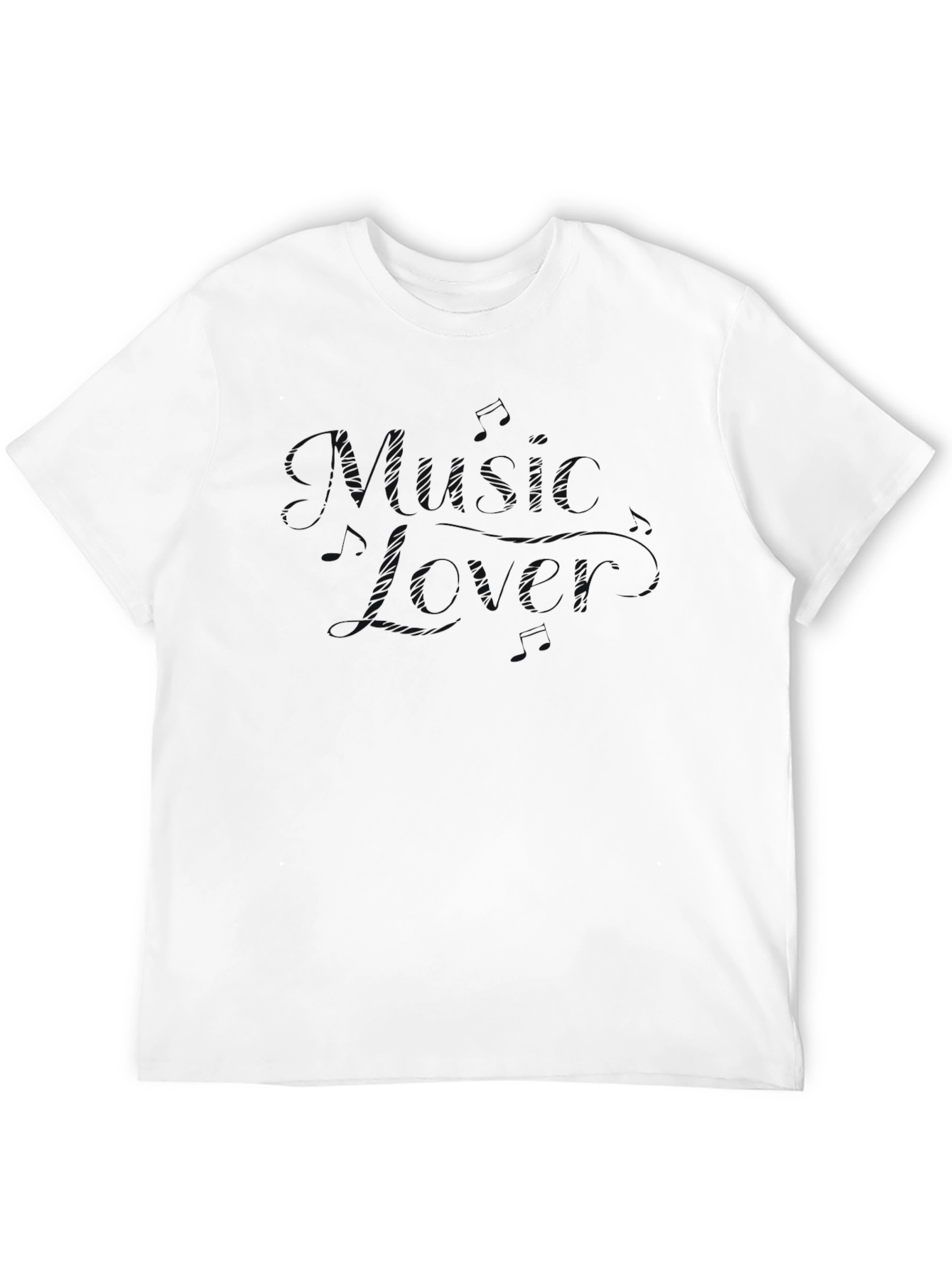 Music Lover Black T-Shirt