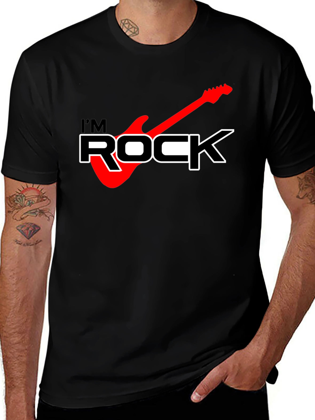 Im Rock Graphic T-Shirt - Black