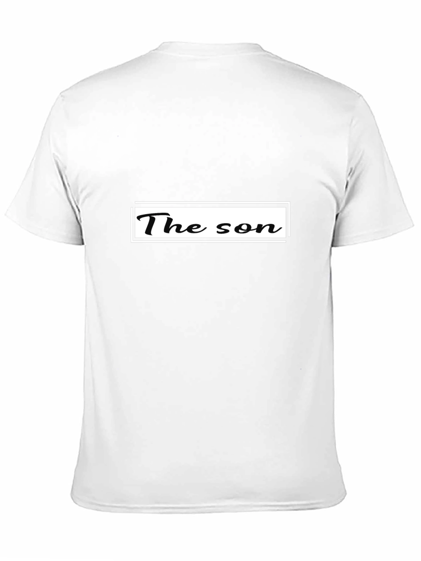 The Son Graphic T-Shirt - Black Cotton Tee