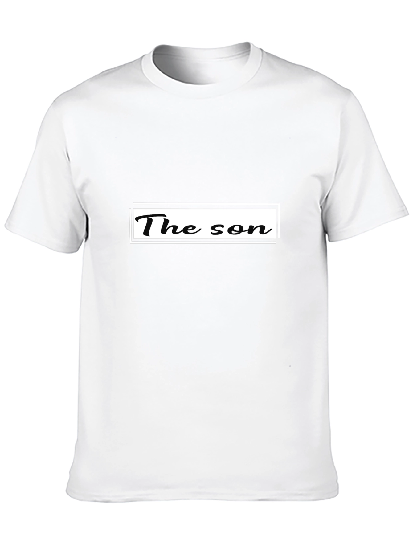 The Son Graphic T-Shirt - Black Cotton Tee