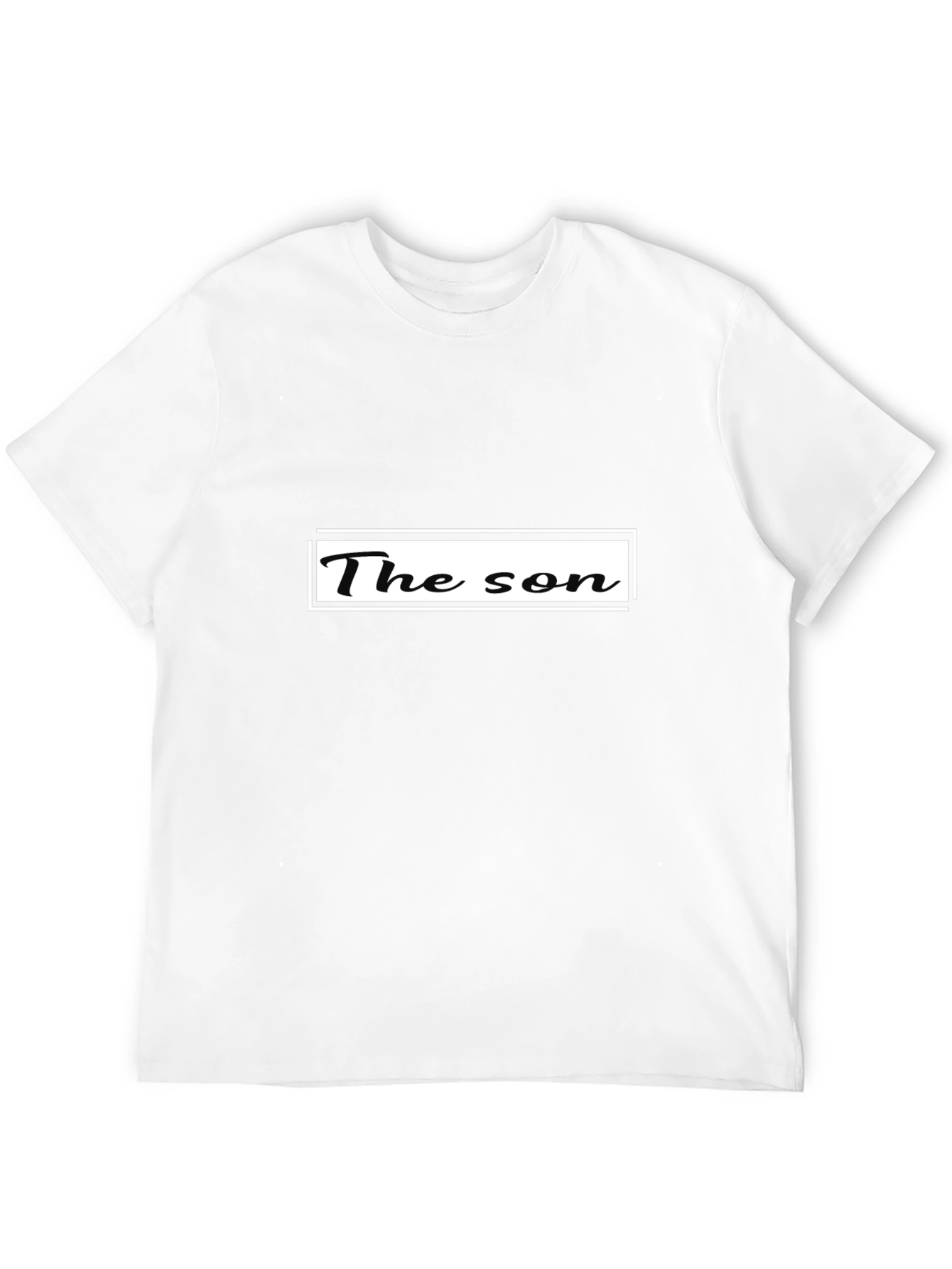 The Son Graphic T-Shirt - Black Cotton Tee