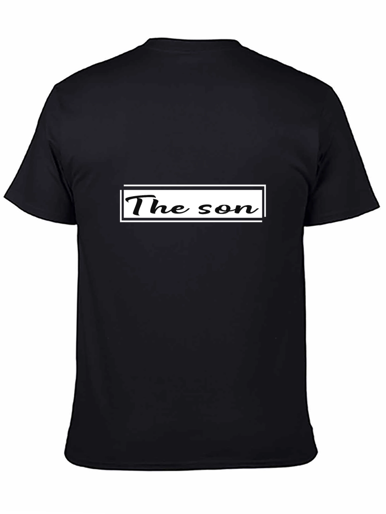 The Son Graphic T-Shirt - Black Cotton Tee