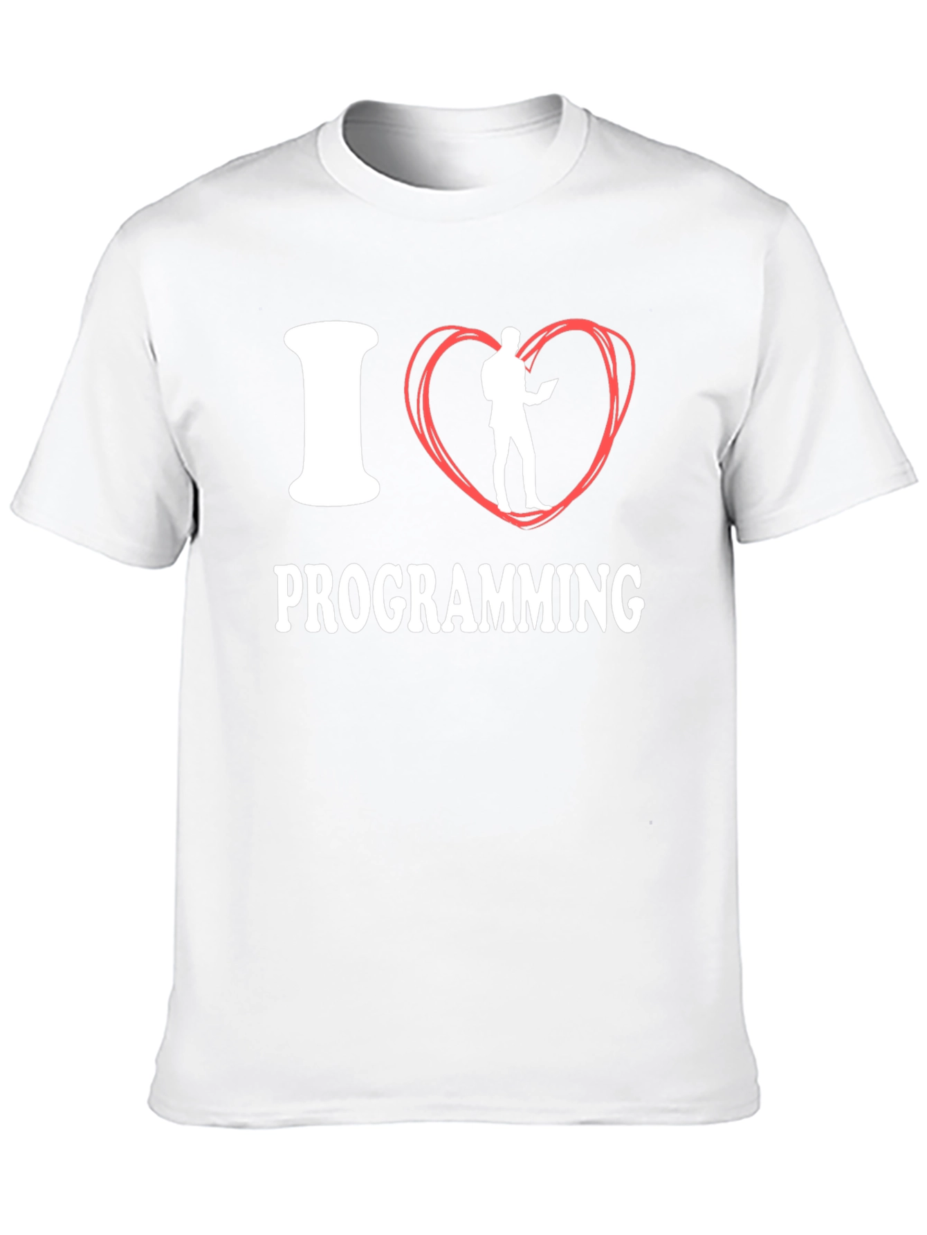 I Love Programming T-Shirt - Black Funny Coder Tee