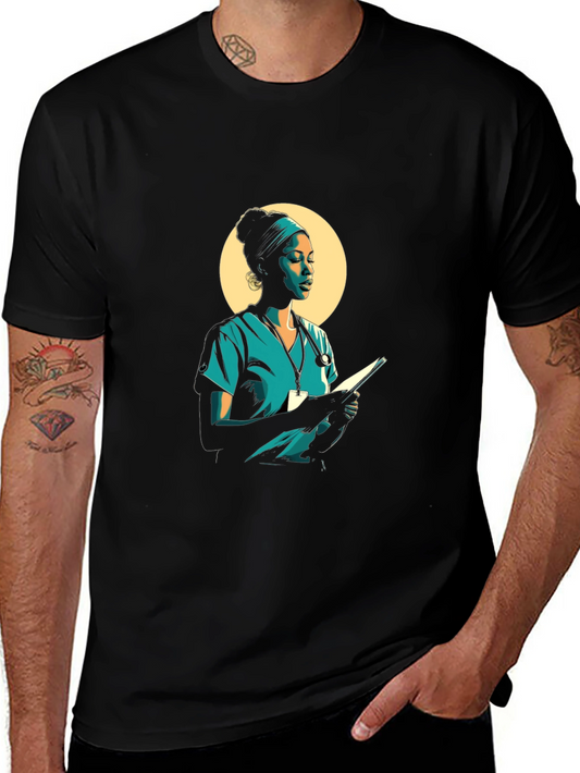 Nurse T-Shirt - Modern Graphic Tee