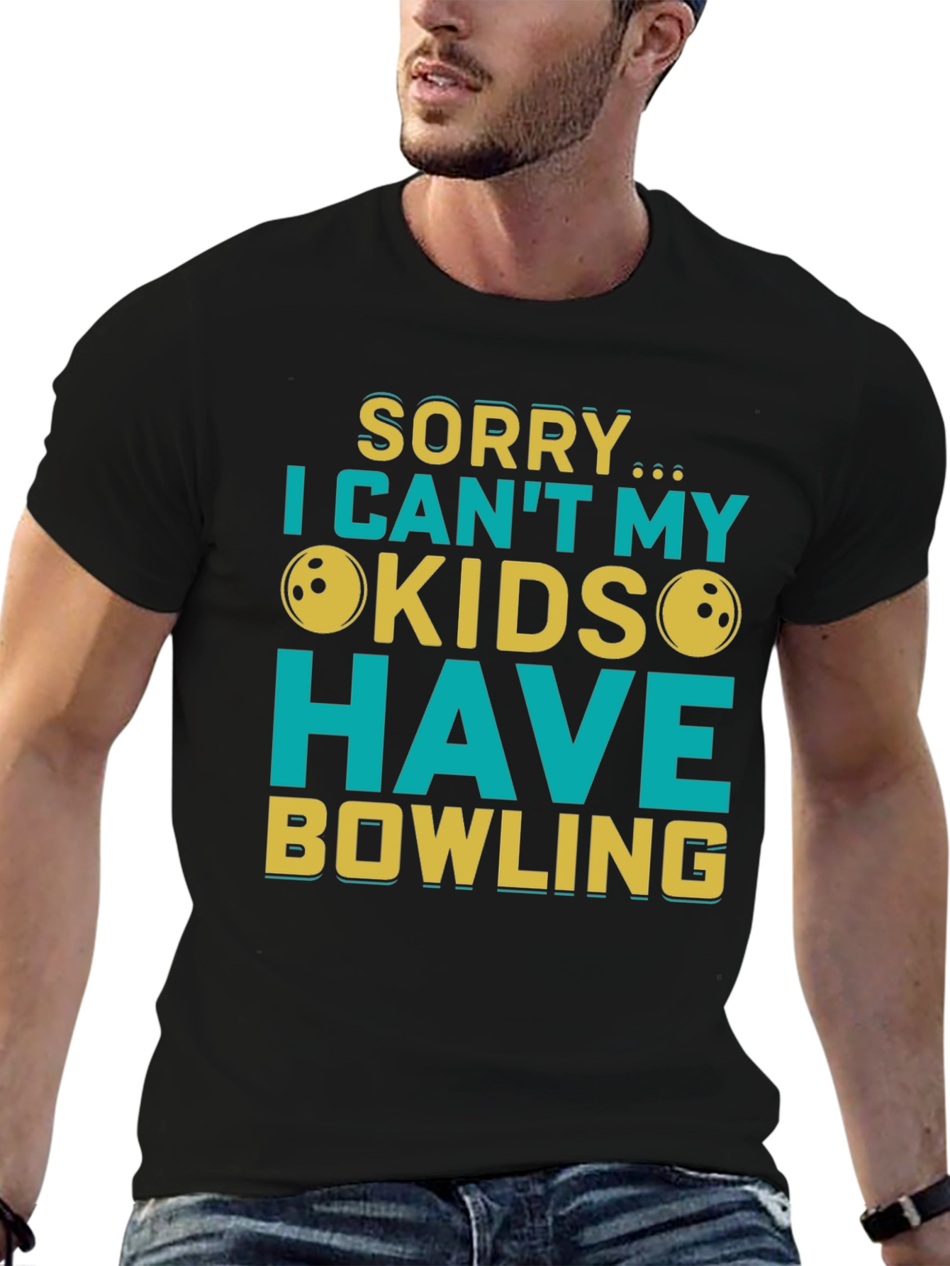 Sorry I Cant My Kids Have Bowling T-Shirt
