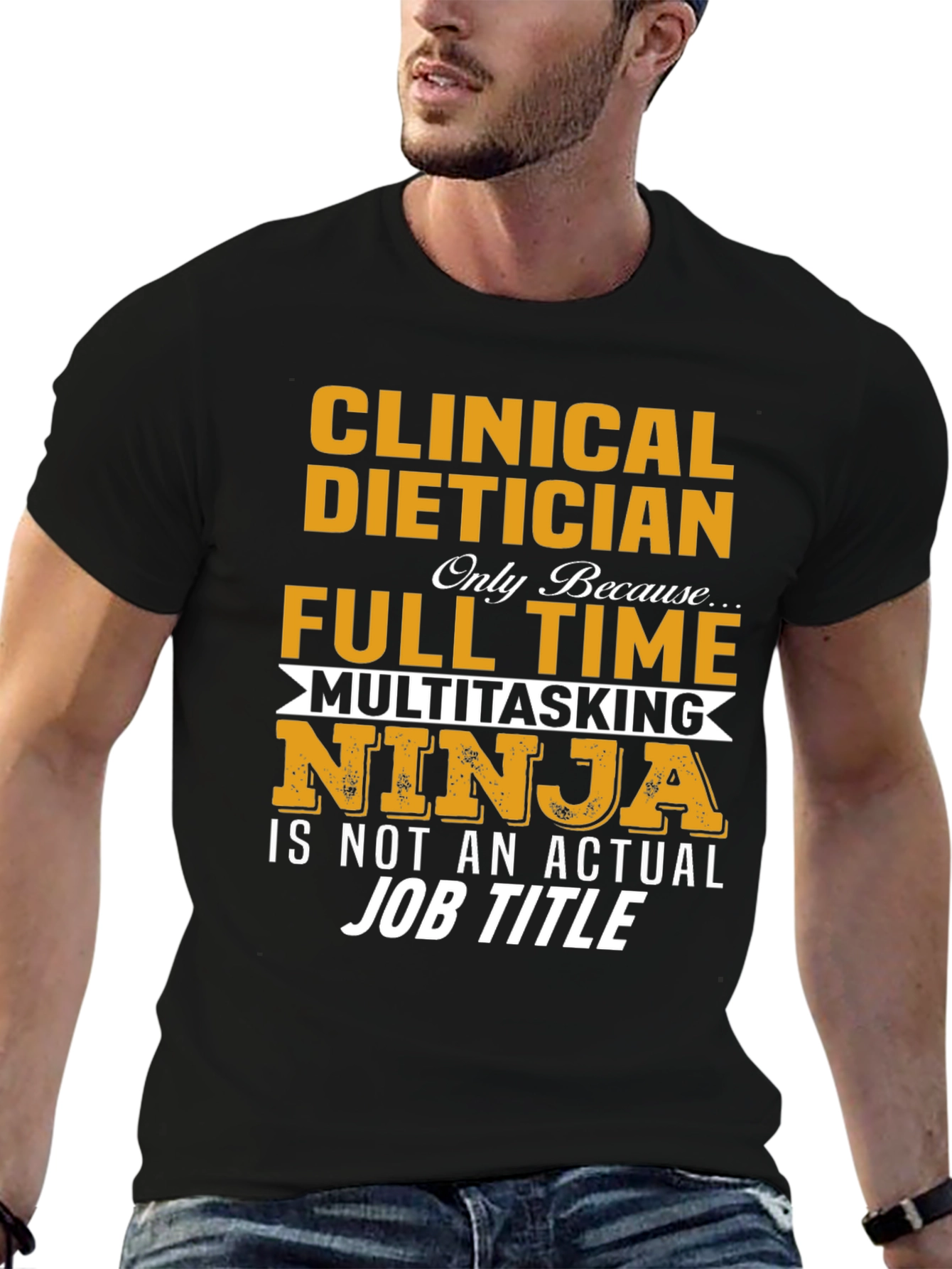 Clinical Dietician Multitasking Ninja T-Shirt