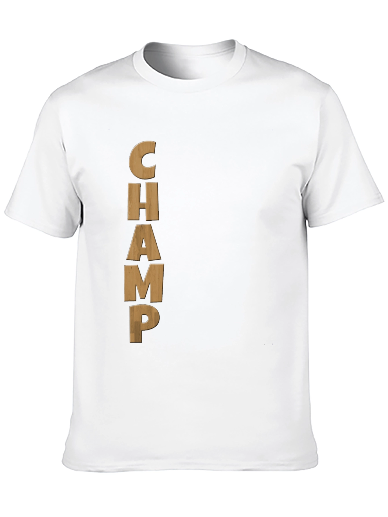 Black CHAMP Graphic Tee - Mens Casual T-Shirt