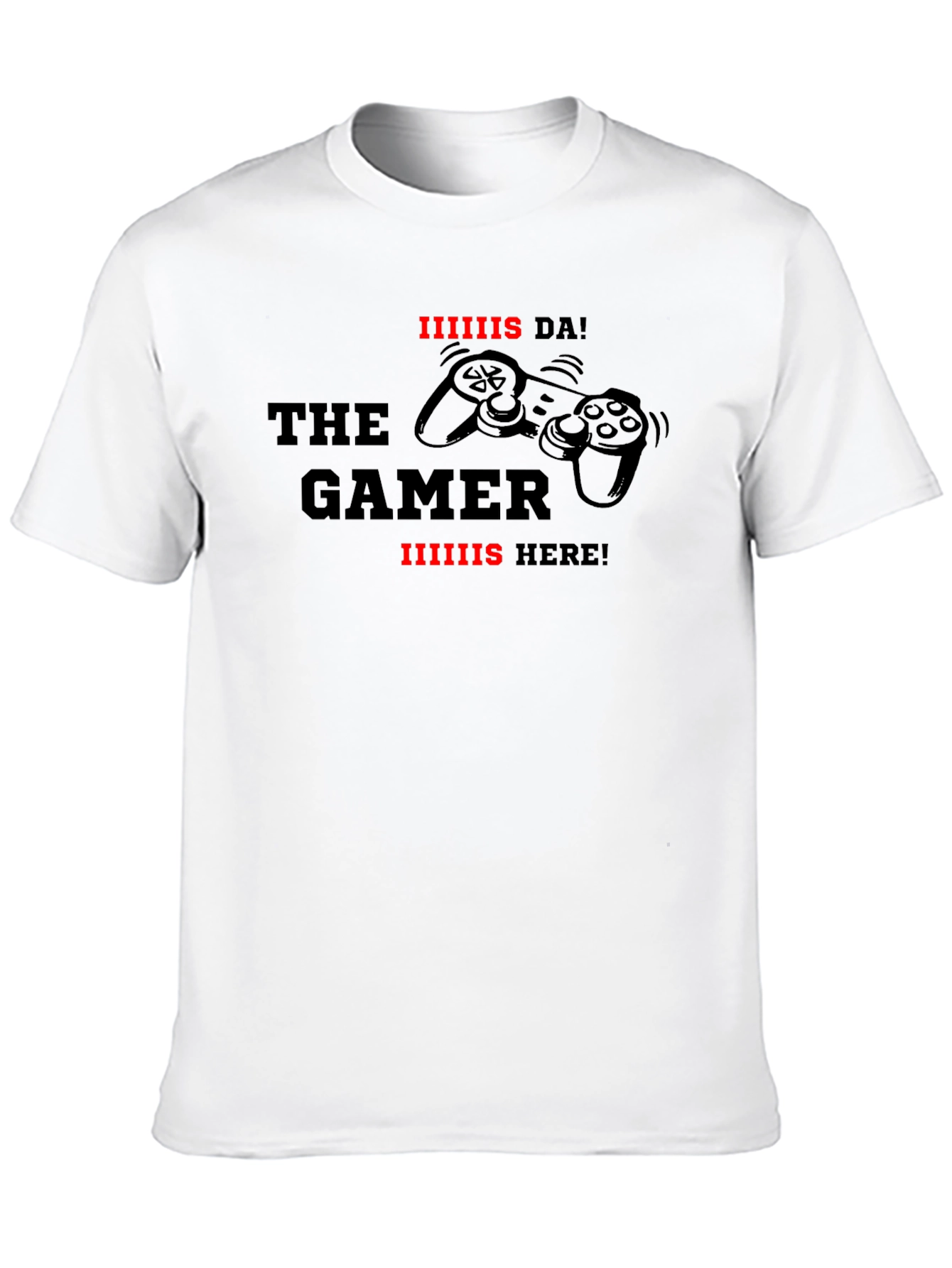 Iiiiiis Da! The Gamer Graphic T-Shirt - Black