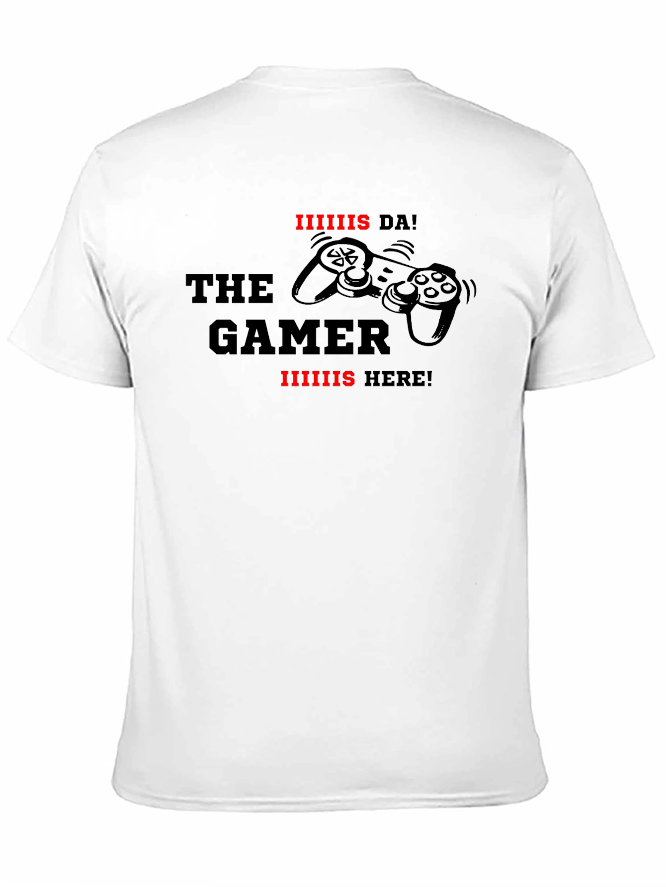 Iiiiiis Da! The Gamer Graphic T-Shirt - Black