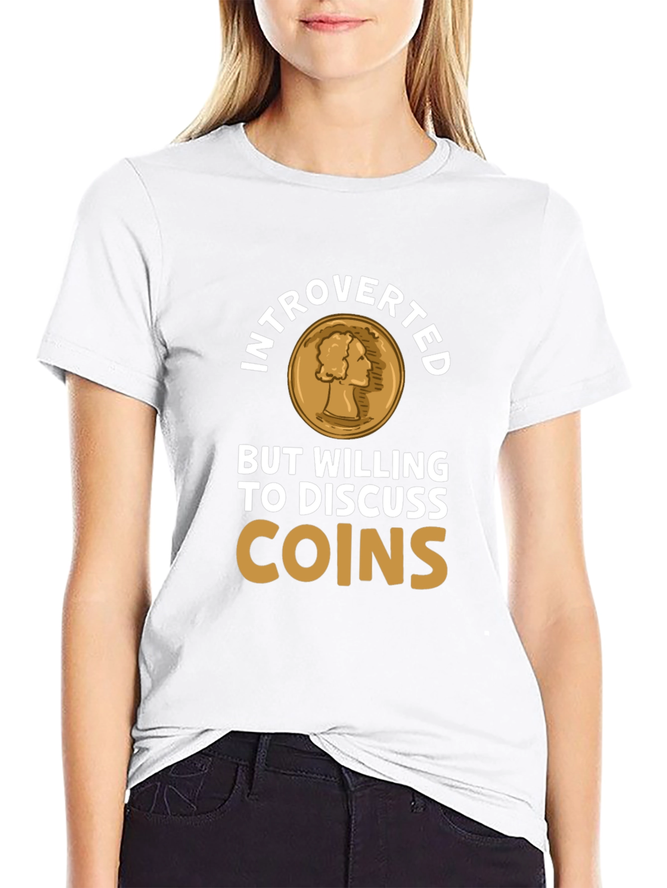 Introverted Coin Collector Tee - Numismatist T-Shirt