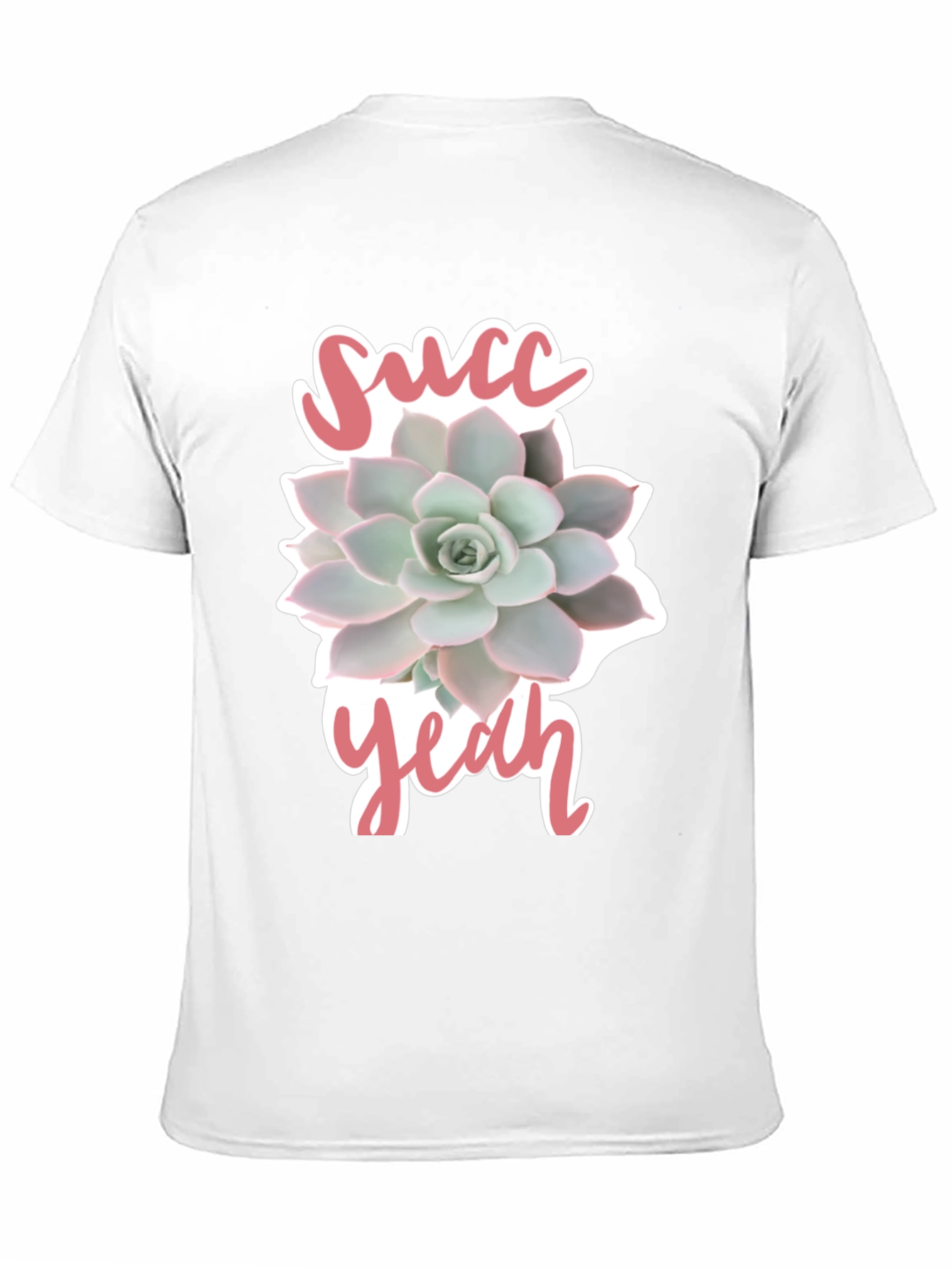 Succ Yeah! Graphic Tee - Trendy Plant Lover T-Shirt