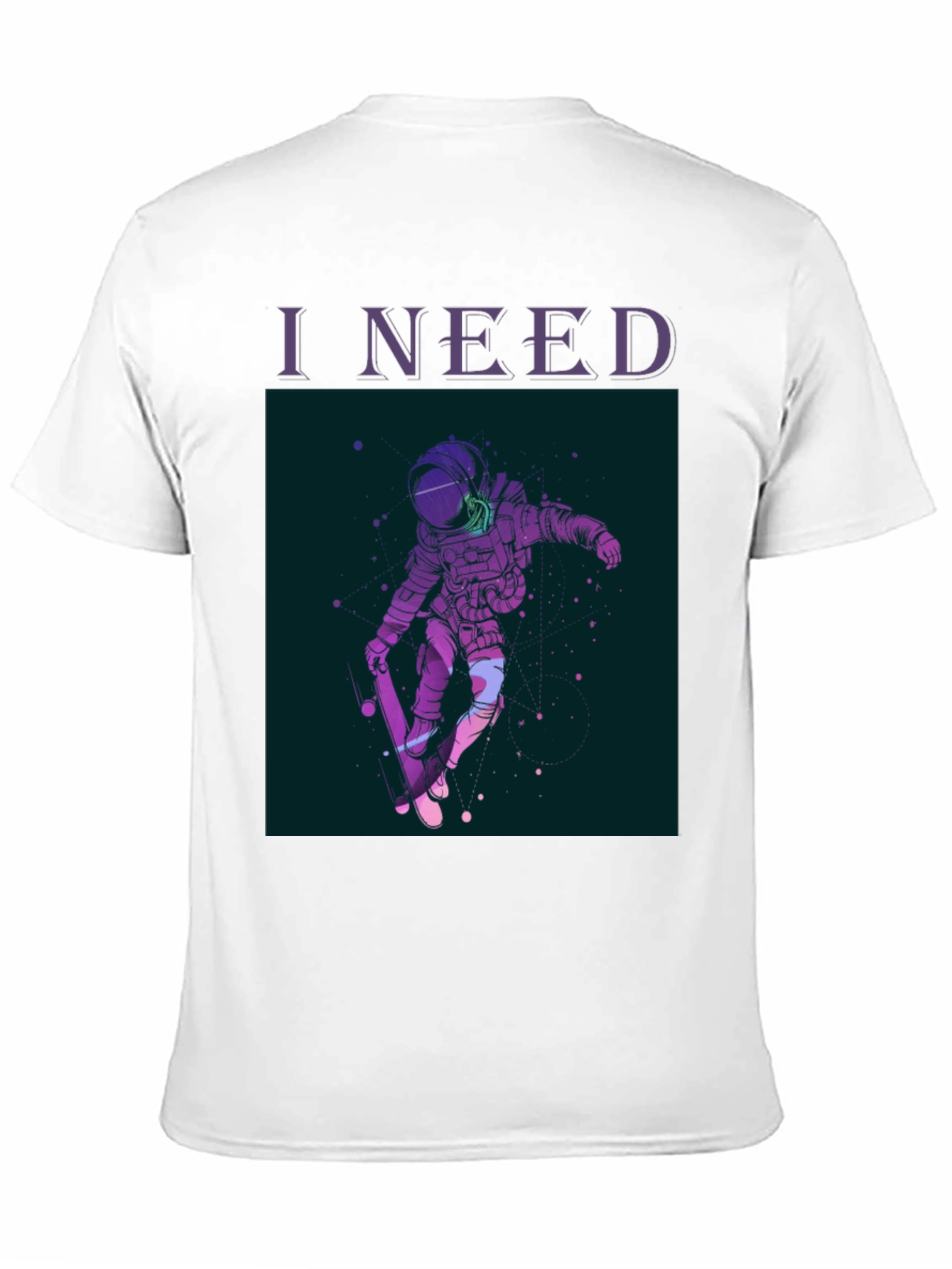 Astronaut Skateboarder T-Shirt