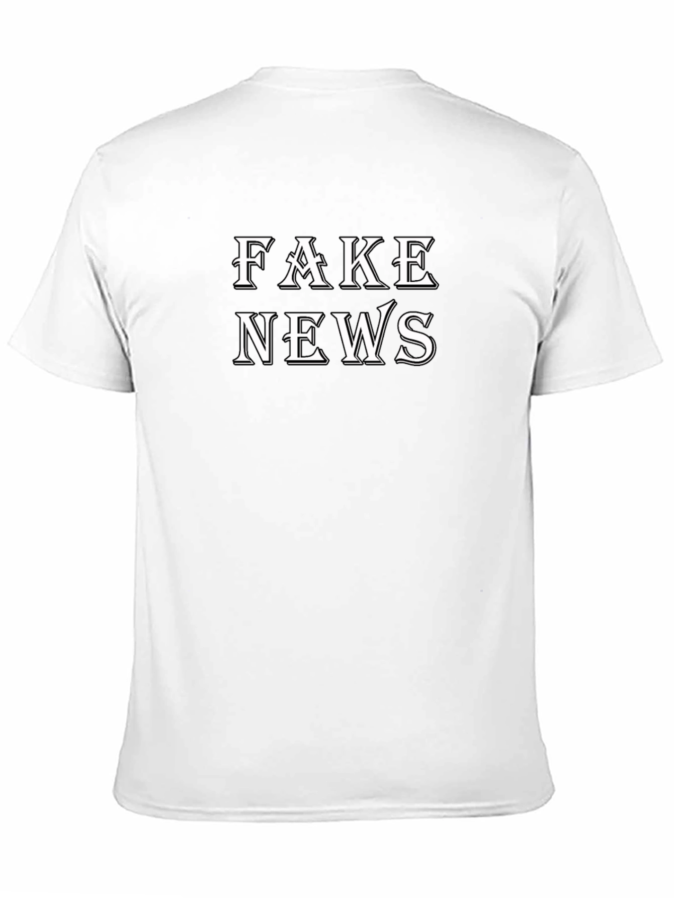 Fake News T-Shirt - Bold Statement Tee