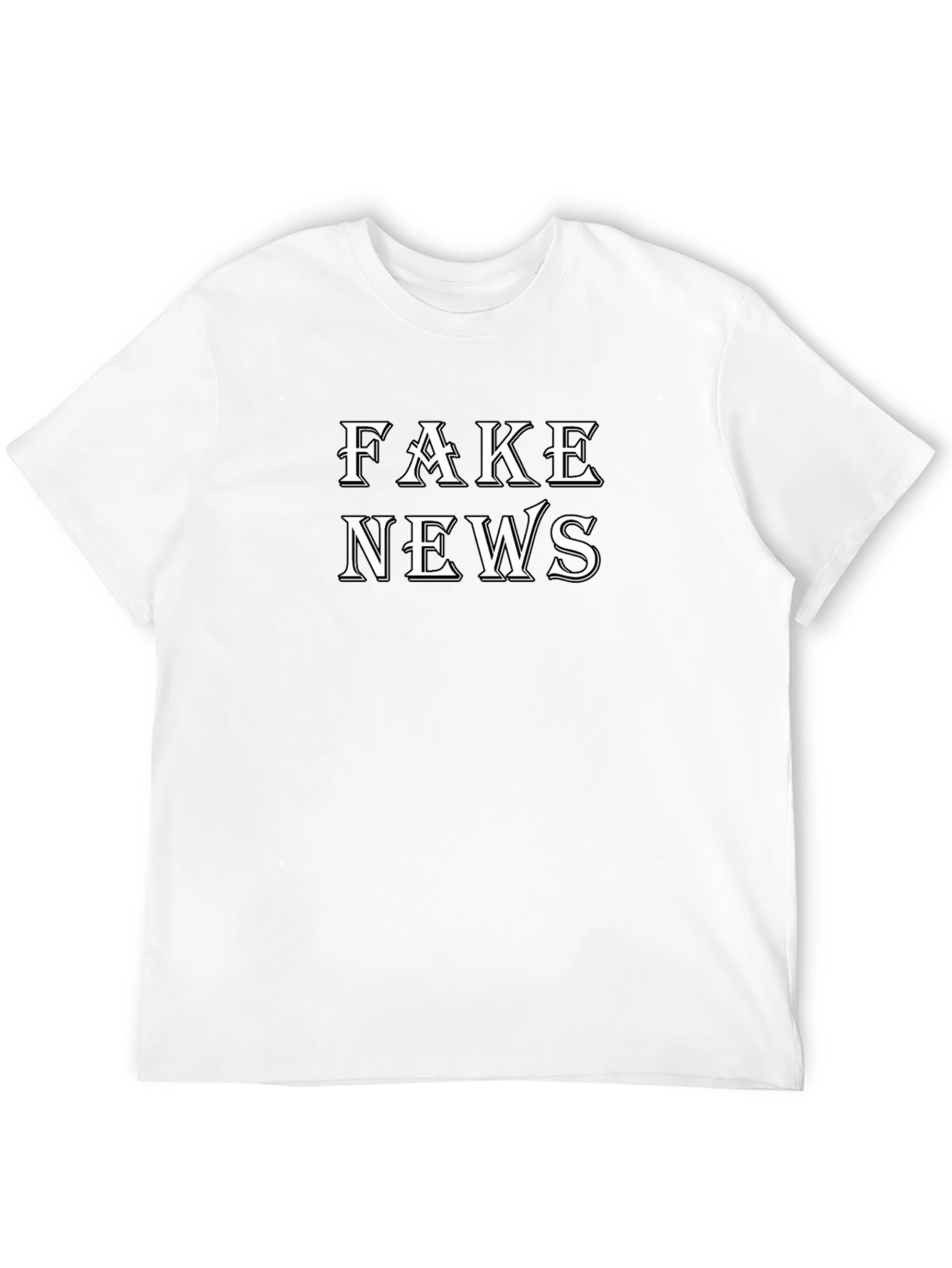 Fake News T-Shirt - Bold Statement Tee