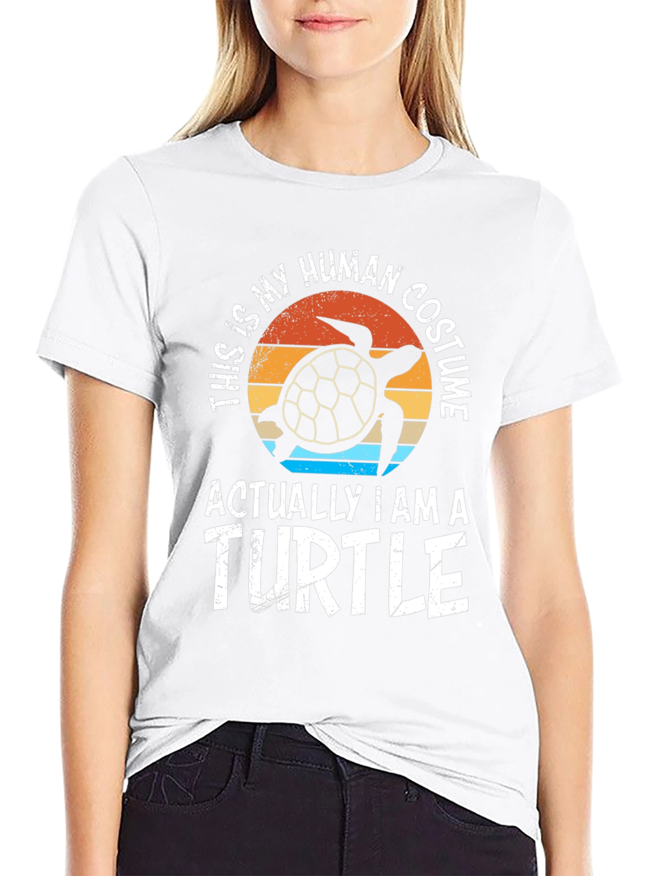 Human Costume Turtle T-Shirt