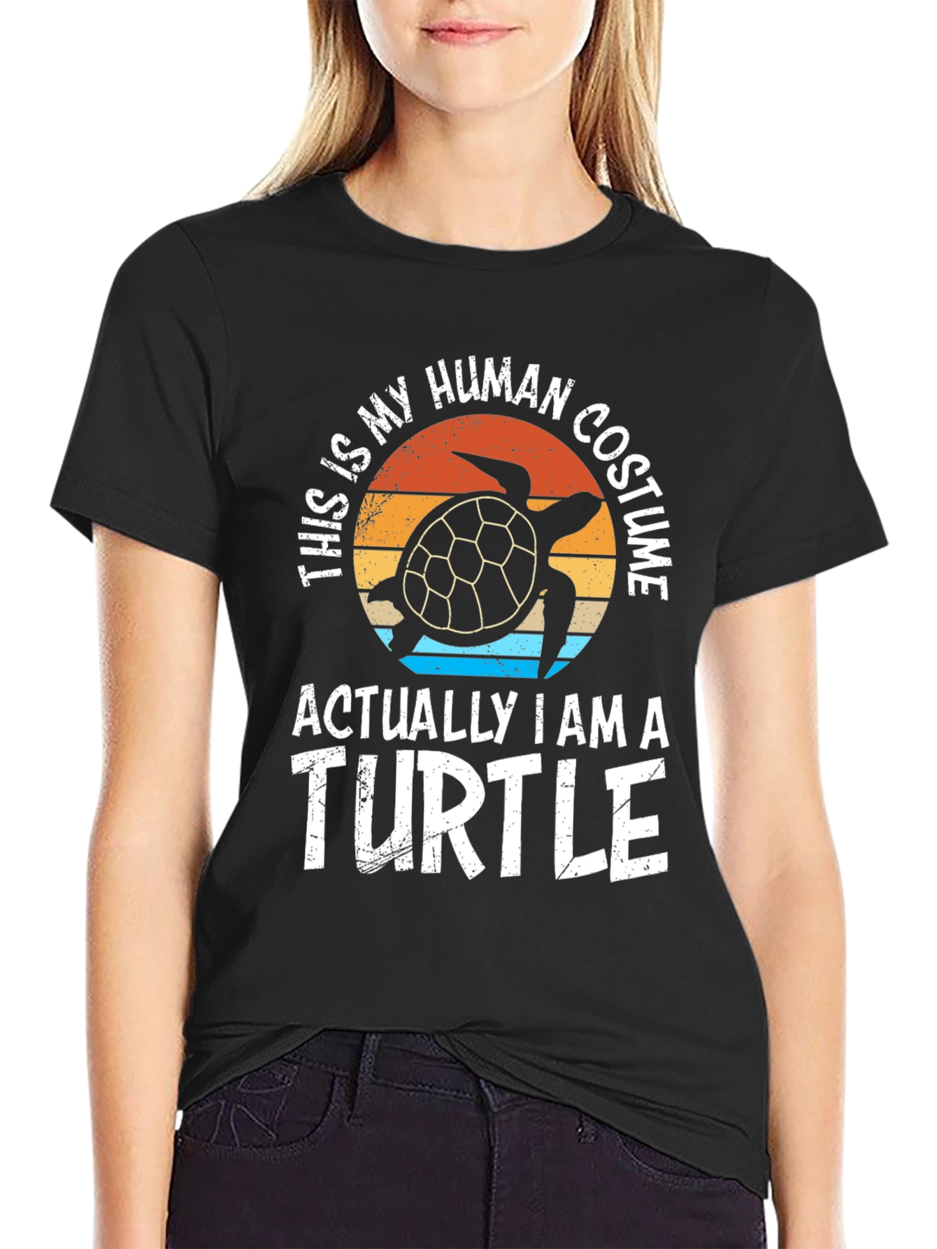 Human Costume Turtle T-Shirt
