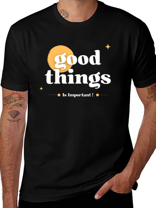 Good Things Graphic Tee - Stylish Comfort