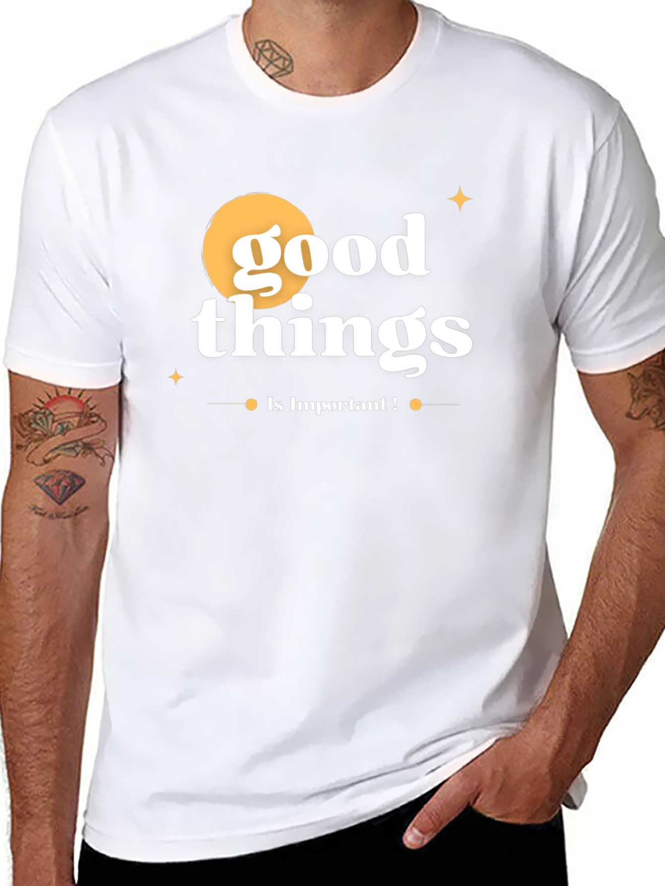 Good Things Graphic Tee - Stylish Comfort