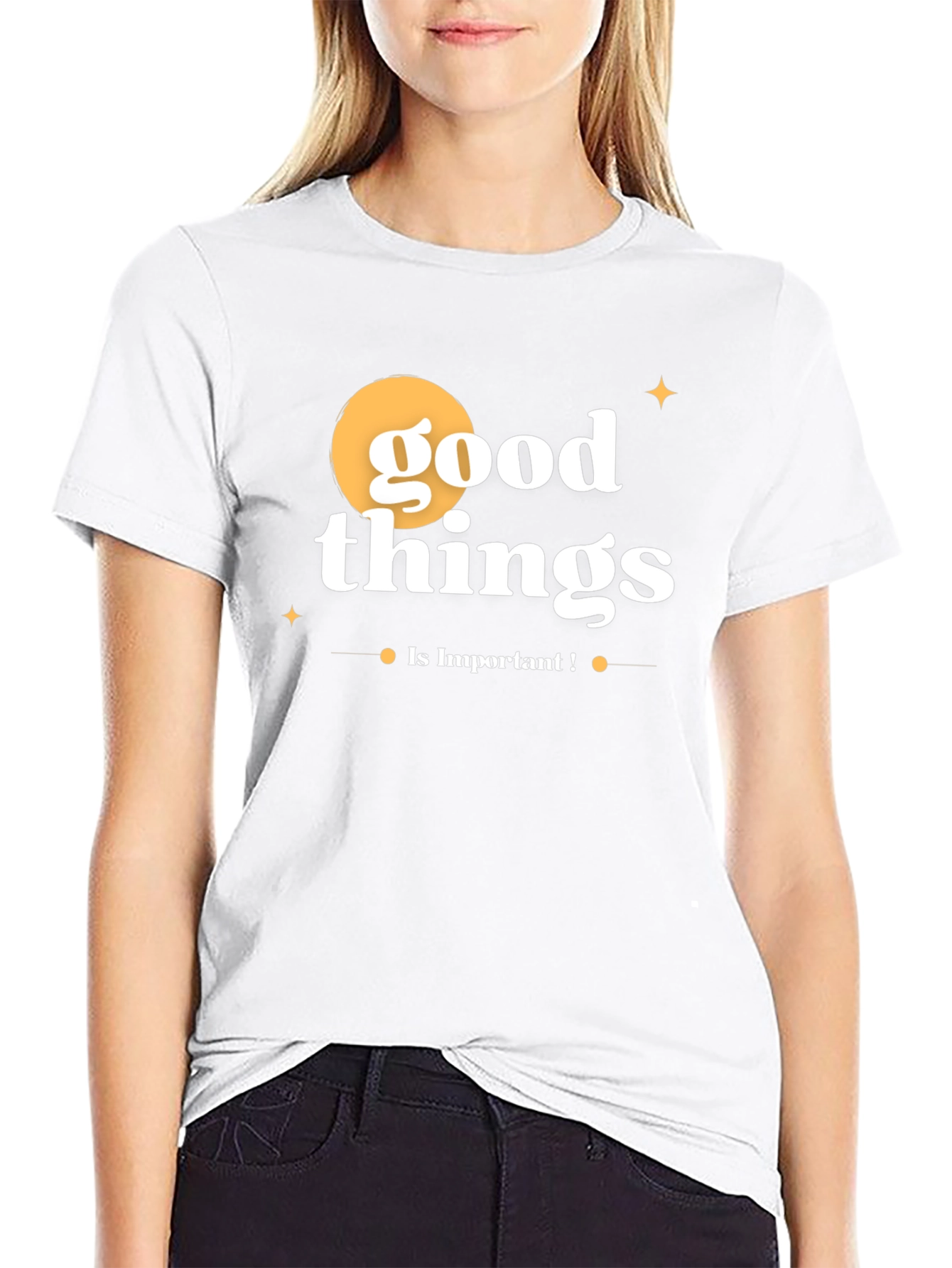 Good Things Graphic Tee - Stylish Comfort