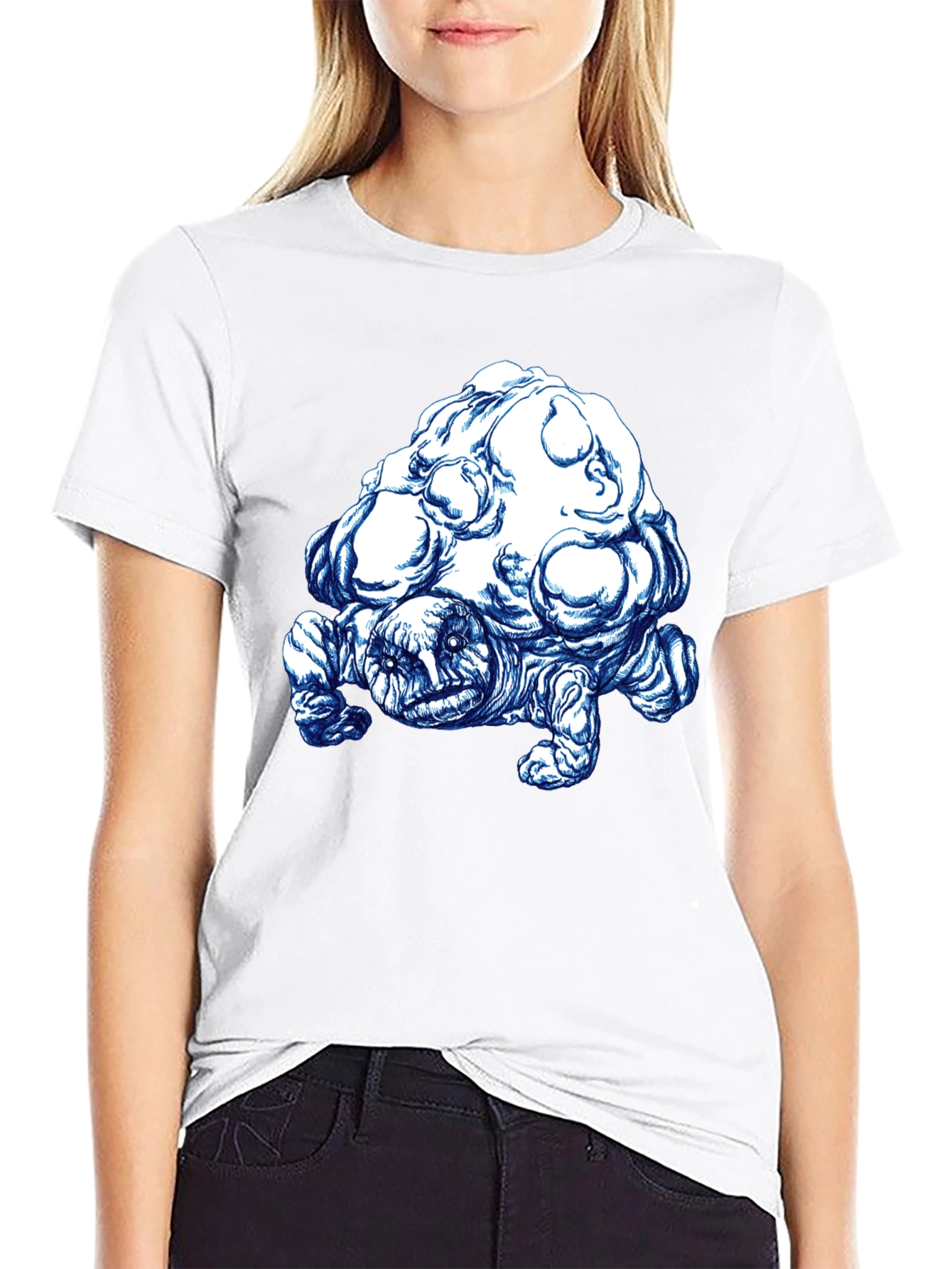 Cool Turtle Graphic T-Shirt - Black Cotton Blend