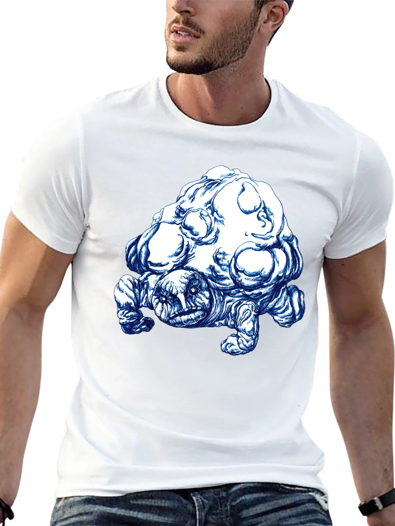 Cool Turtle Graphic T-Shirt - Black Cotton Blend