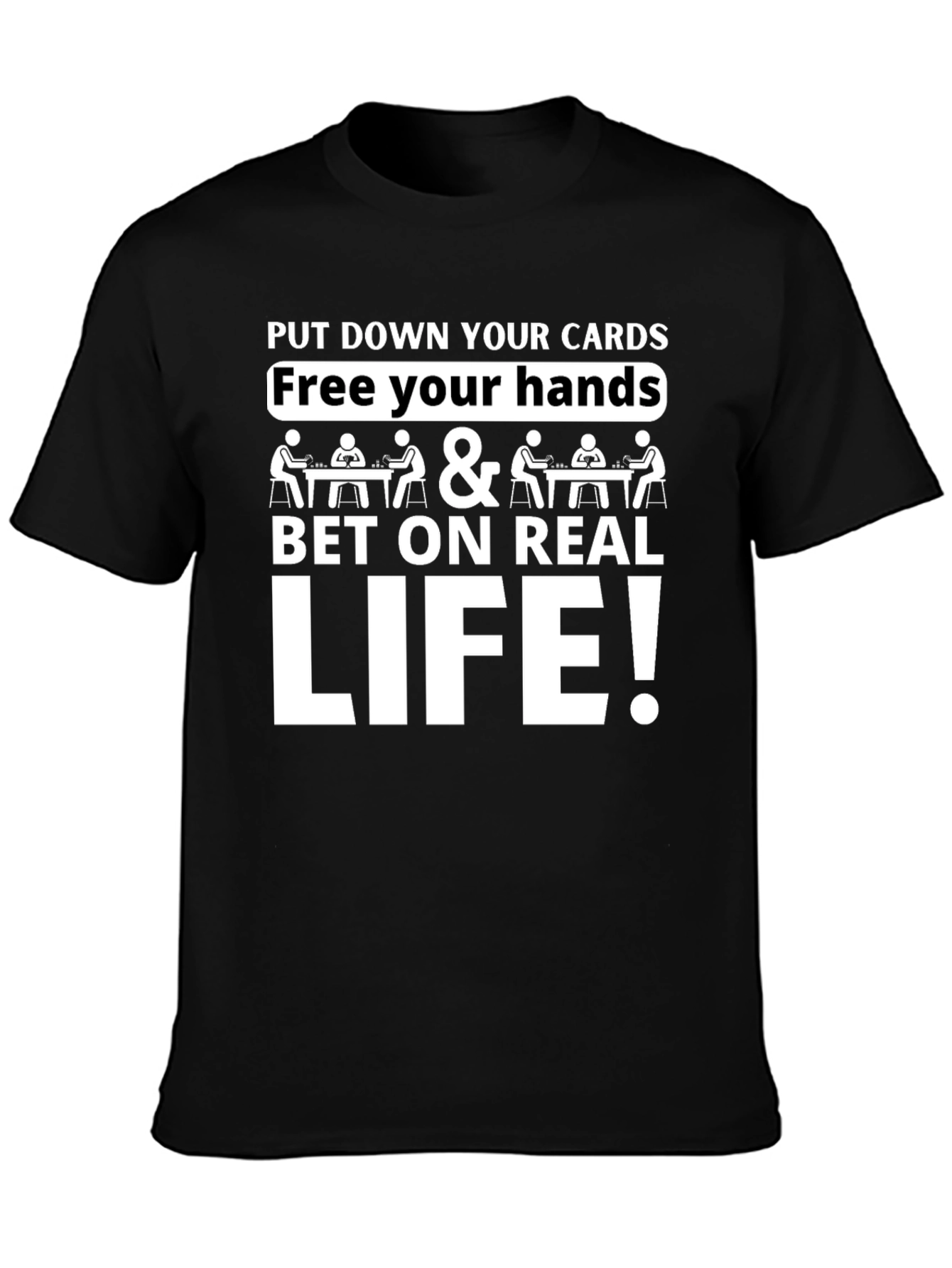 Bet on Real Life Graphic Tee