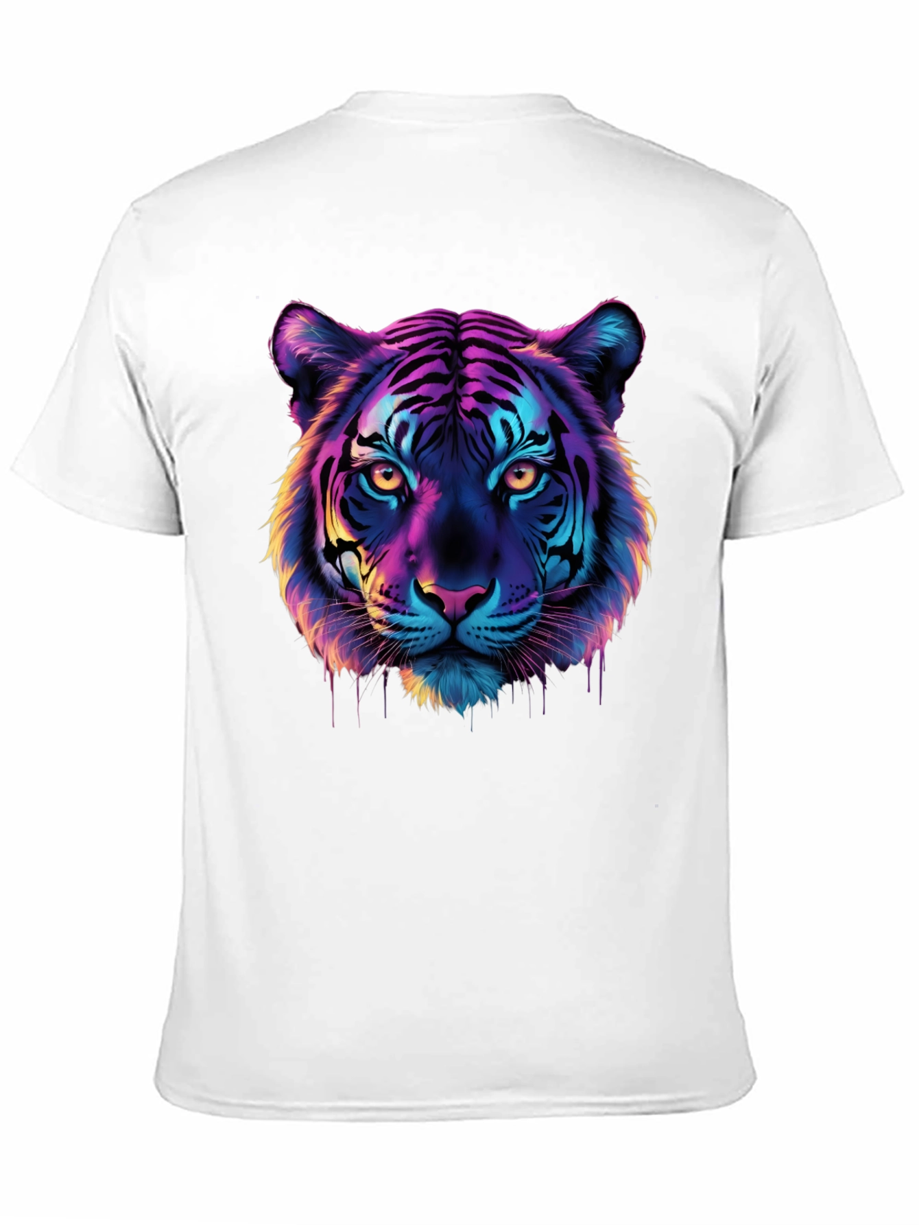 Vivid Tiger Graphic Tee - Bold Style