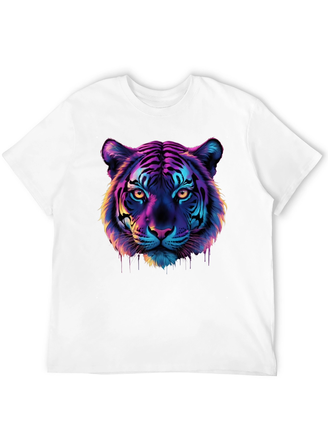 Vivid Tiger Graphic Tee - Bold Style