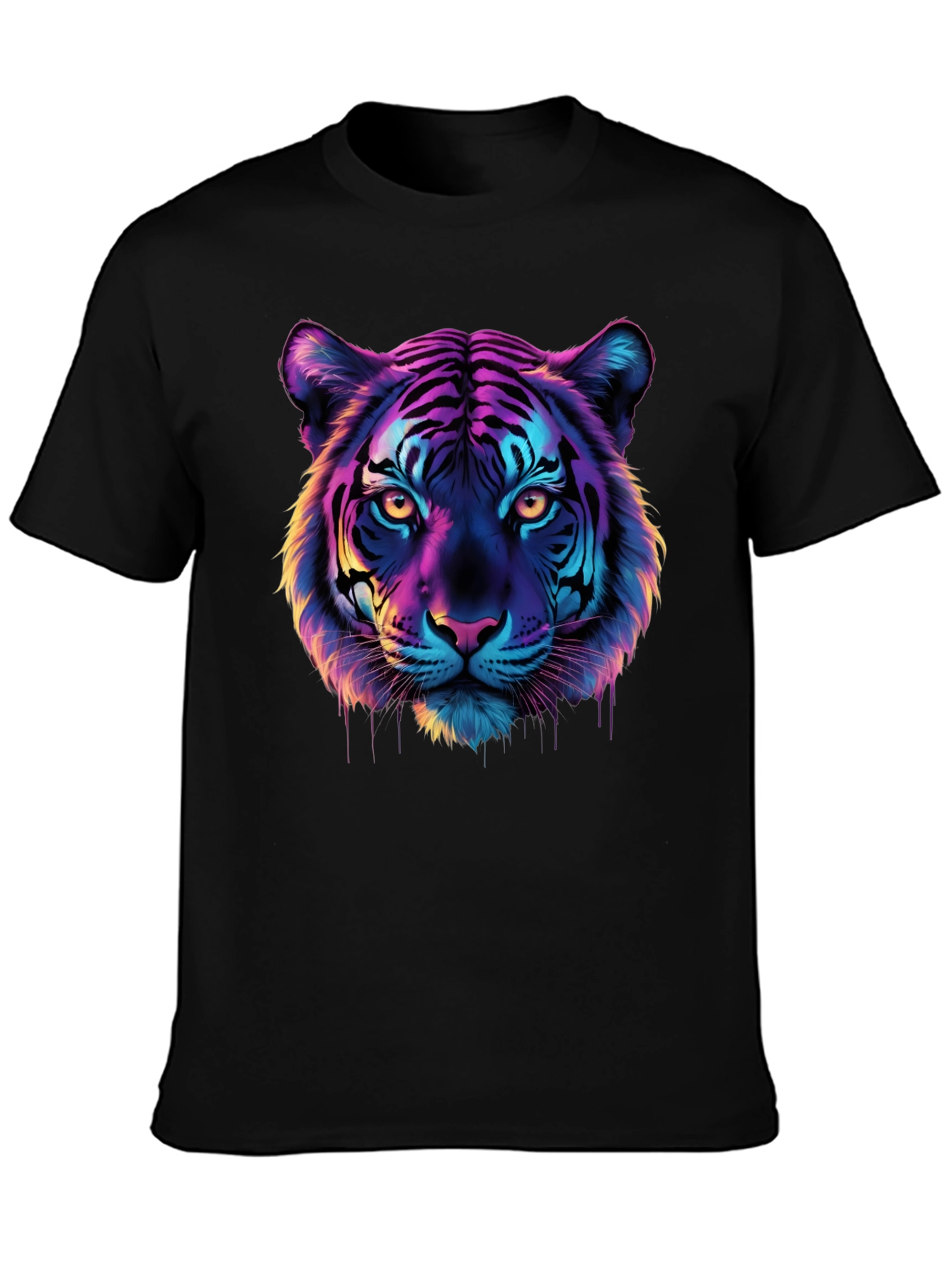Vivid Tiger Graphic Tee - Bold Style