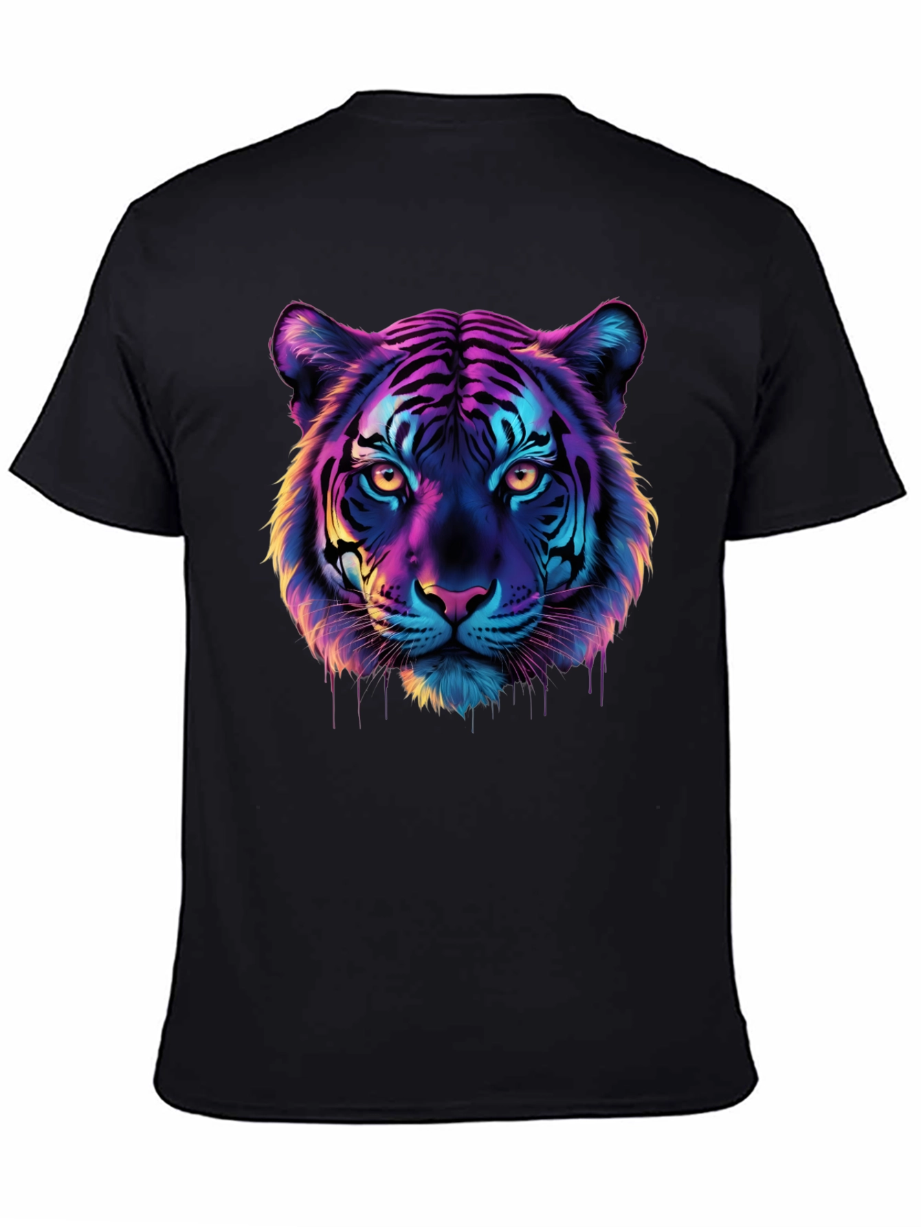 Vivid Tiger Graphic Tee - Bold Style