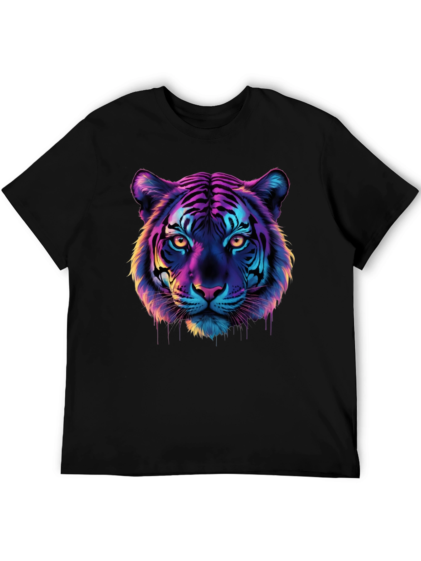 Vivid Tiger Graphic Tee - Bold Style