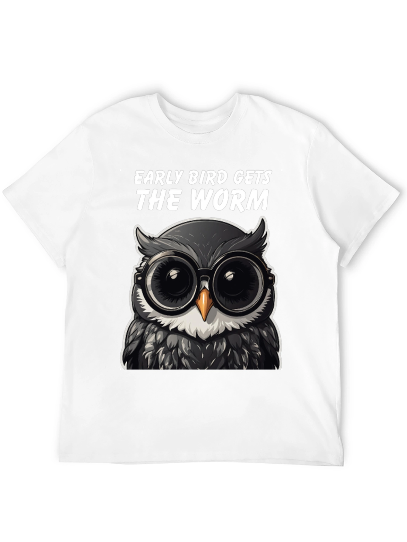 Early Bird Owl T-Shirt: Funny Birdwatching Tee
