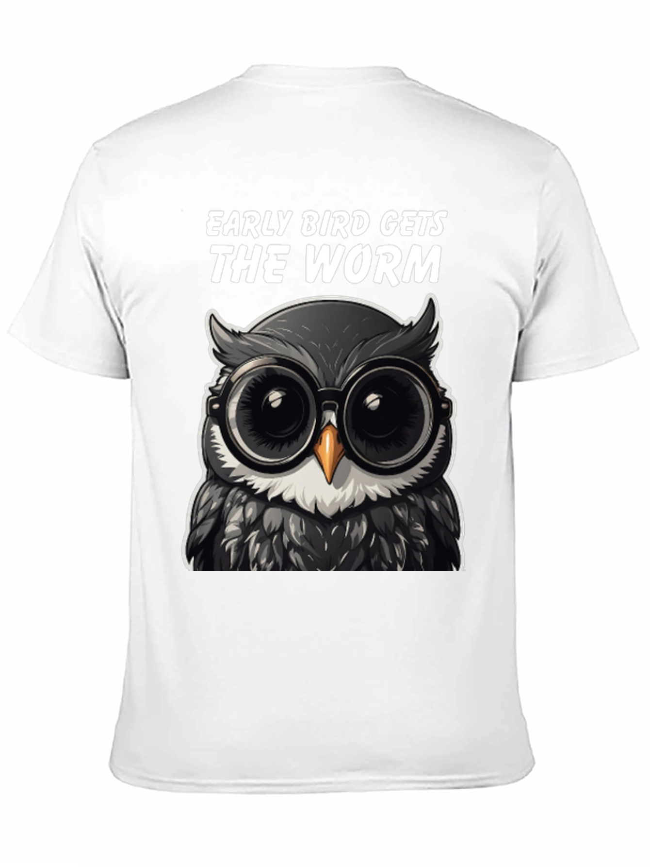 Early Bird Owl T-Shirt: Funny Birdwatching Tee
