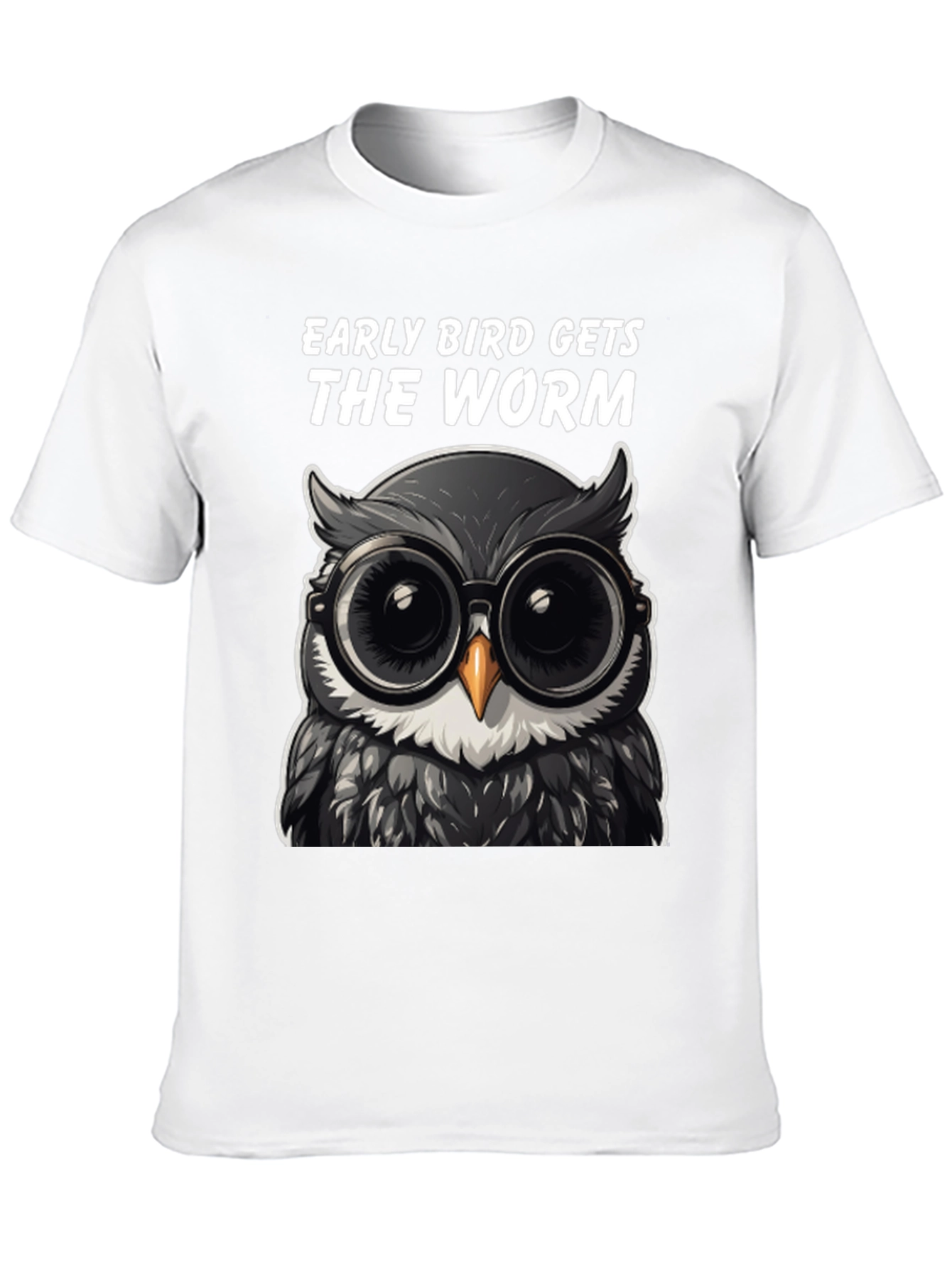 Early Bird Owl T-Shirt: Funny Birdwatching Tee