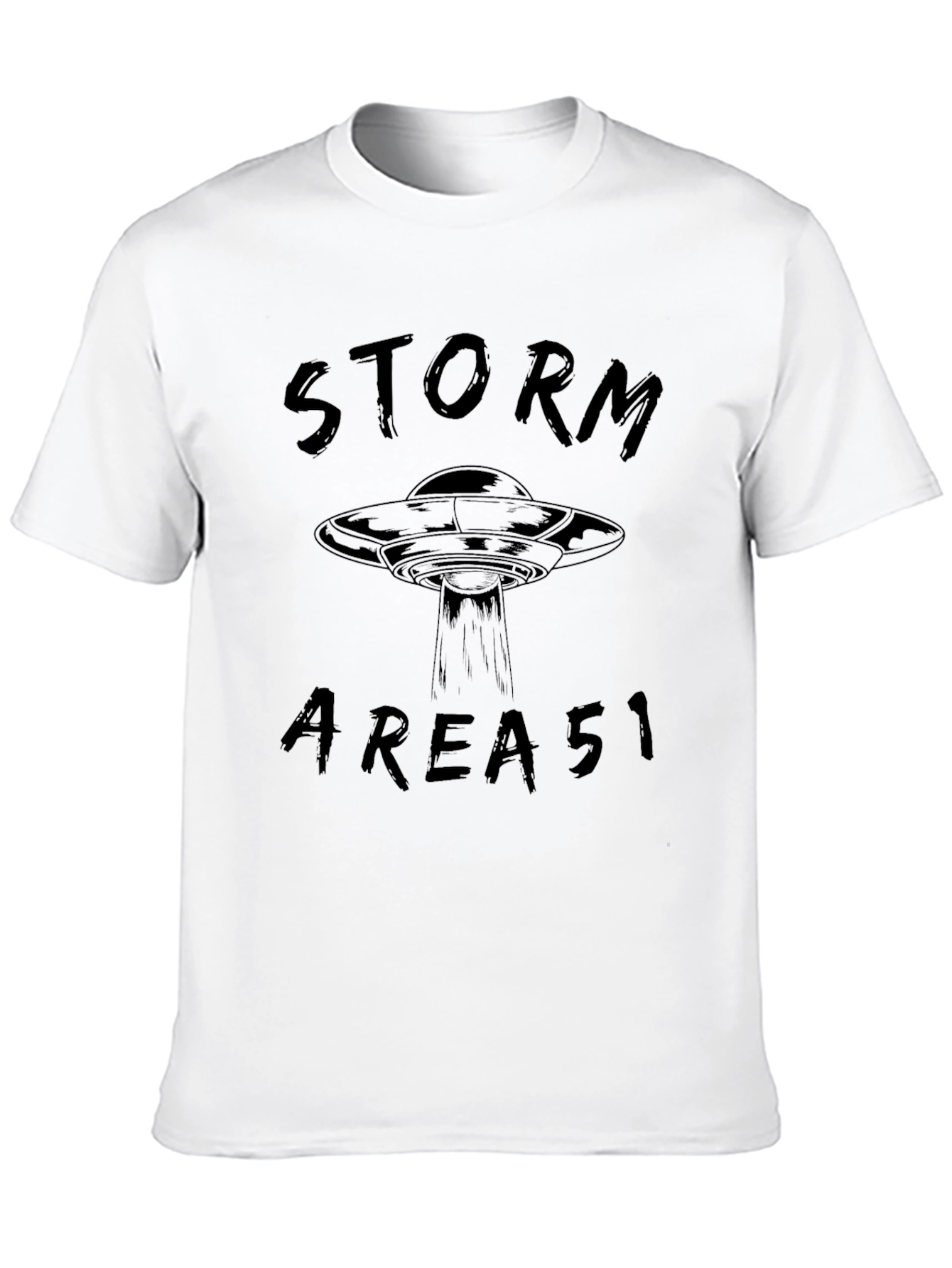 Storm Area 51 T-Shirt - UFO Graphic Tee
