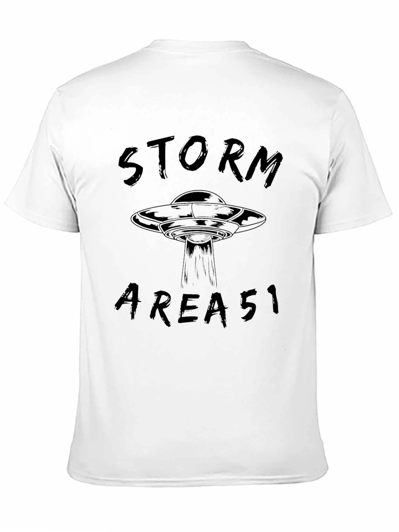 Storm Area 51 T-Shirt - UFO Graphic Tee