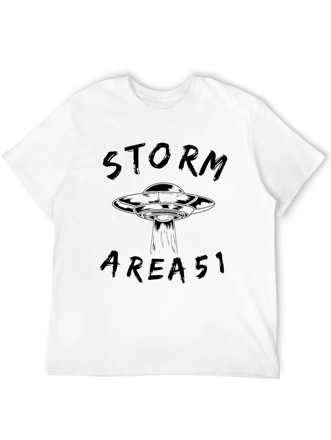 Storm Area 51 T-Shirt - UFO Graphic Tee