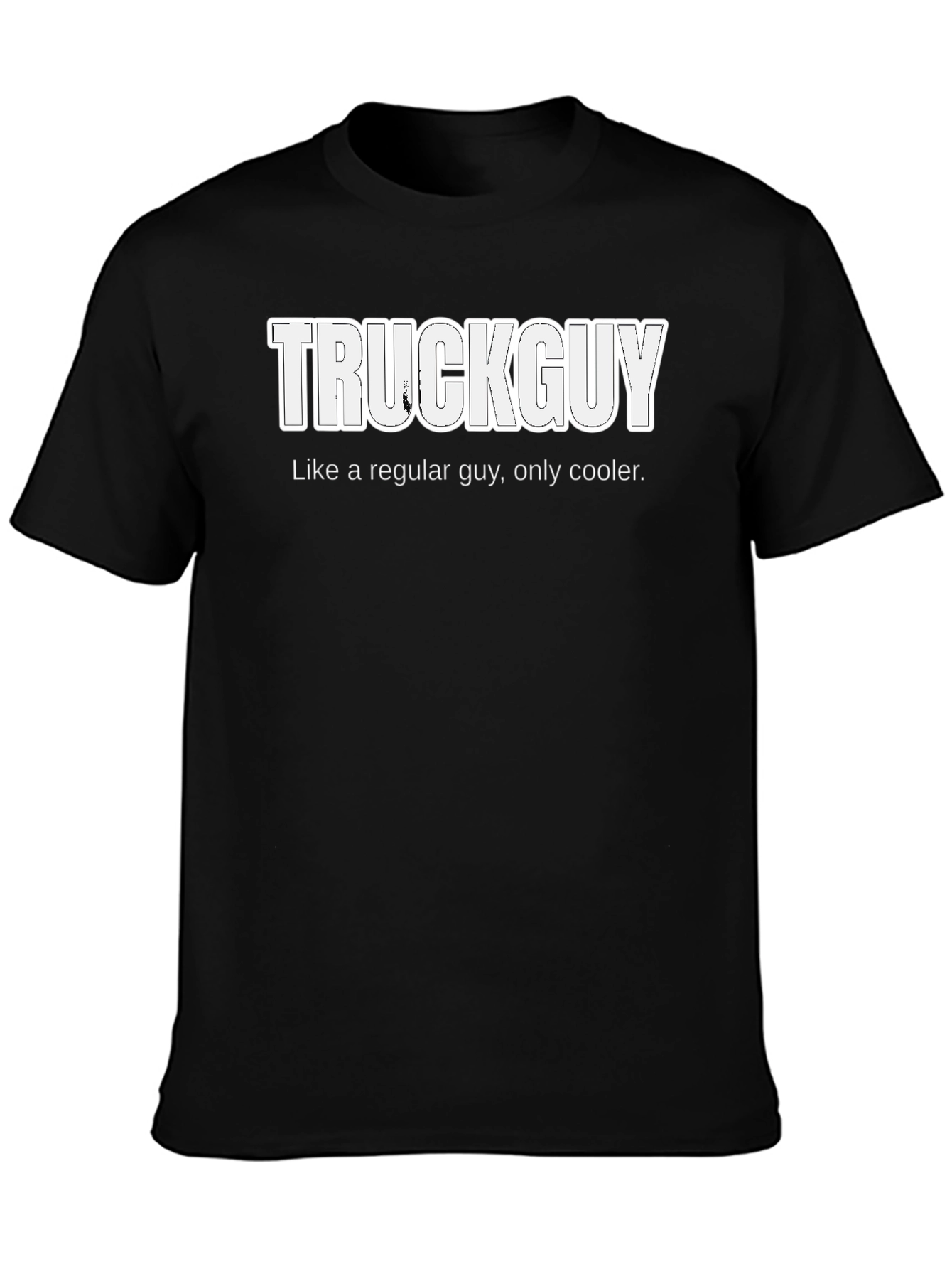 Truckguy Graphic Tee - Cool Trucker Humor