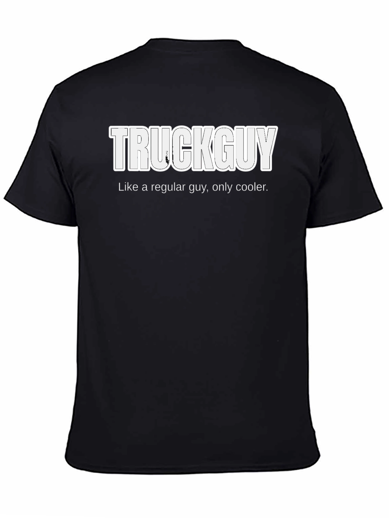 Truckguy Graphic Tee - Cool Trucker Humor